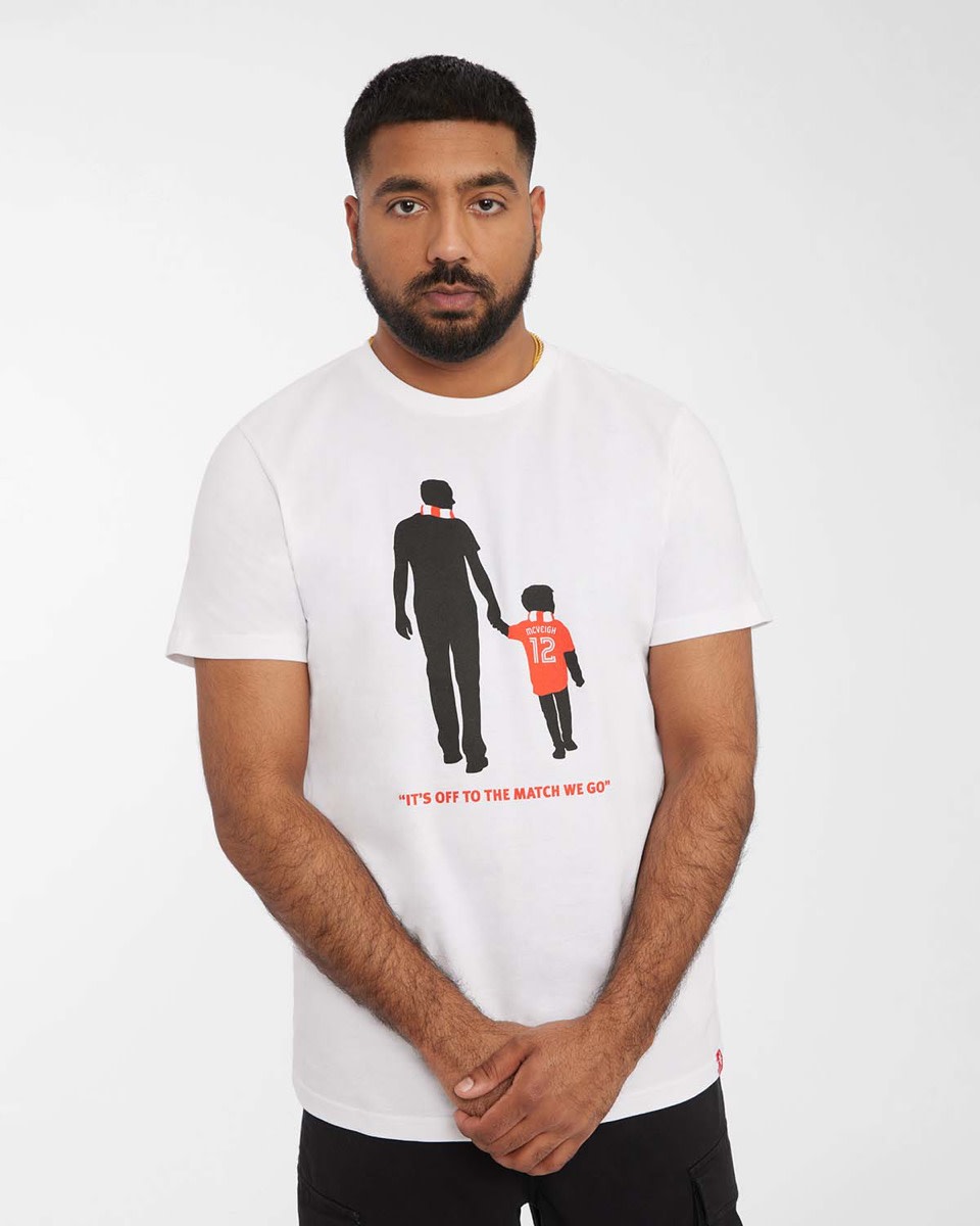 LFC Adults Owen McVeigh Foundation T-Shirt White - Image 1