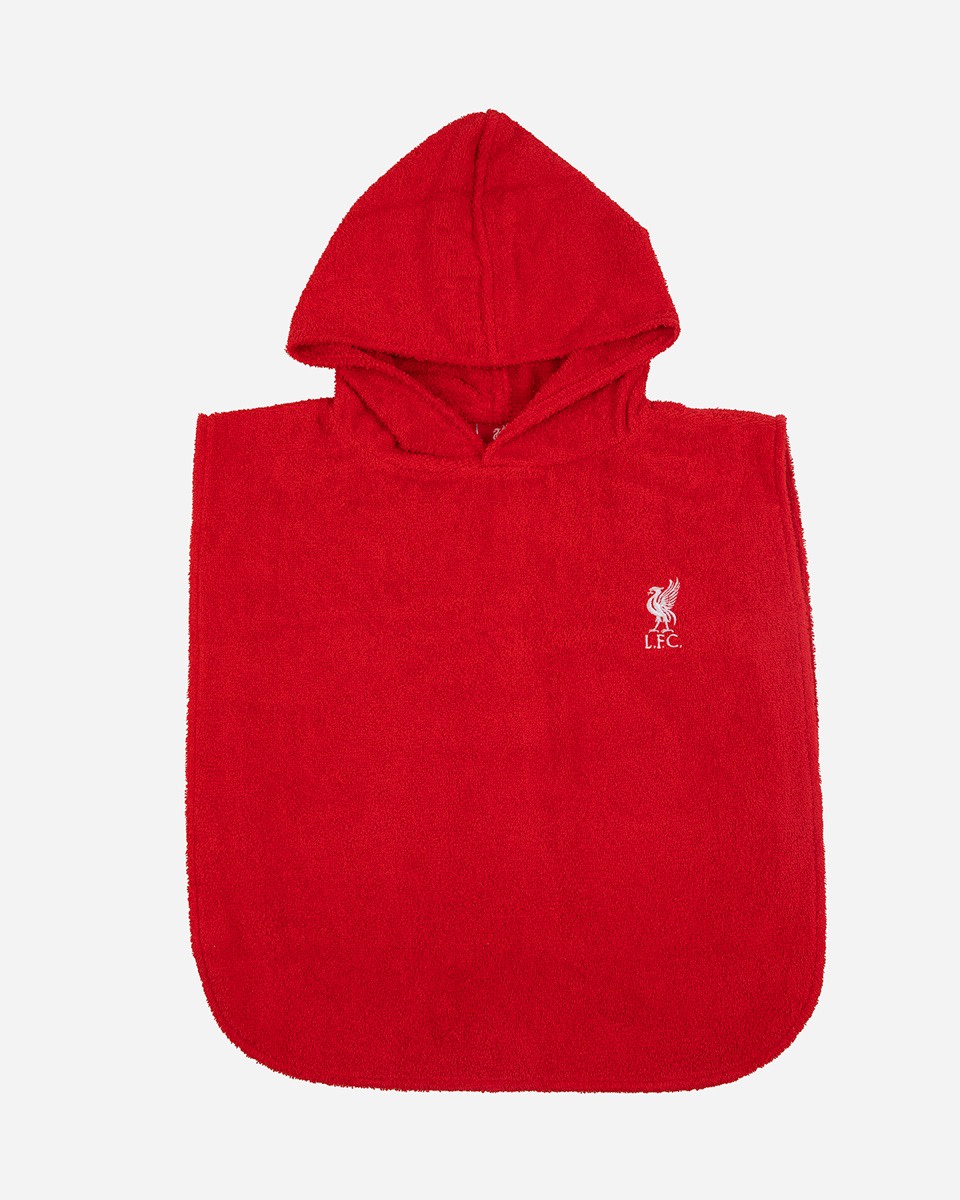 Toalla tipo poncho roja LFC Junior - Image 1