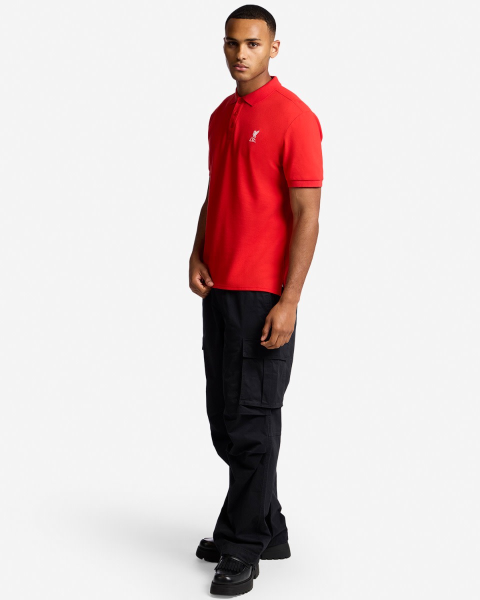 LFC Mens Conninsby Polo Red - Image 4