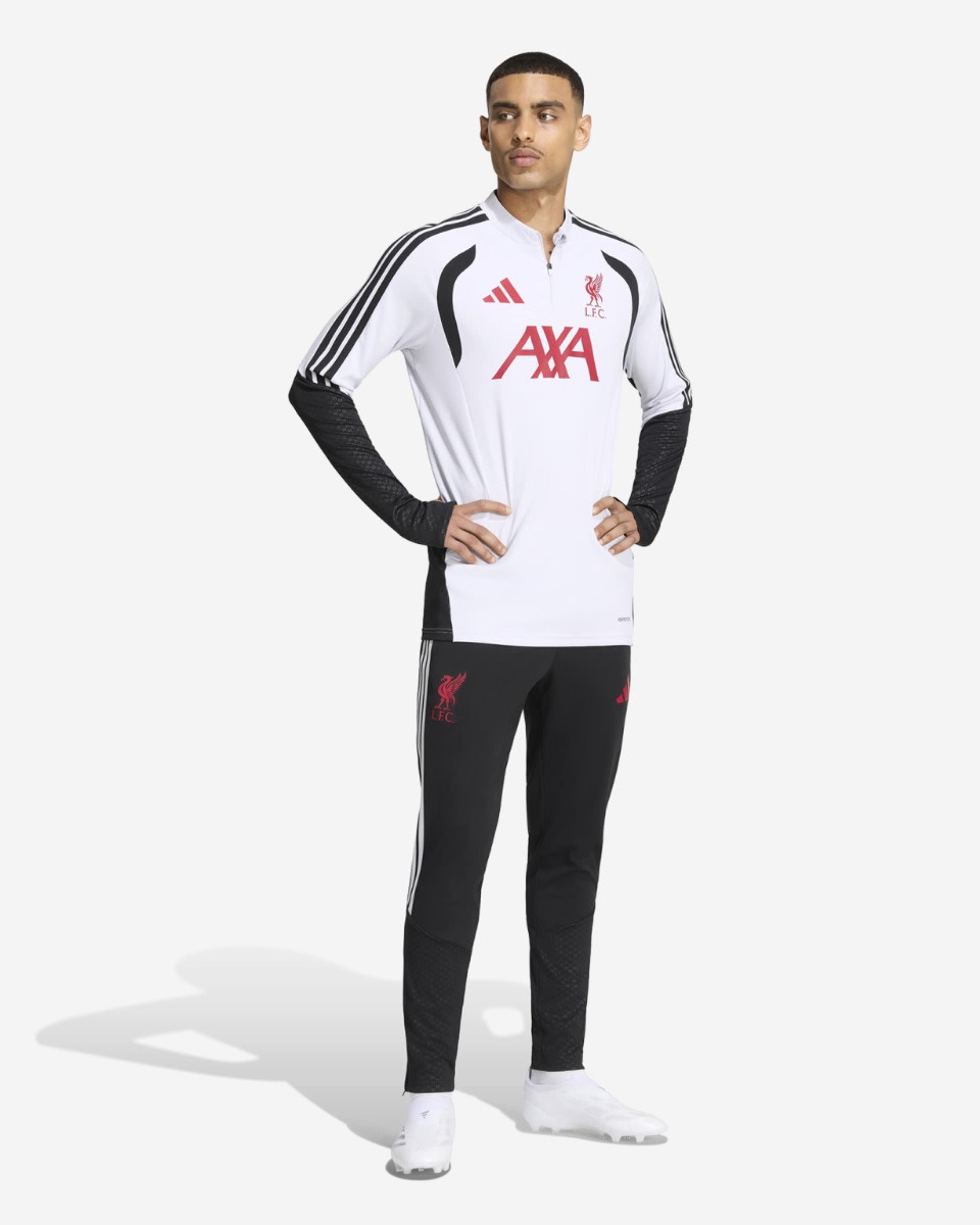 LFC adidas Mens 26/27 Tiro Training Top Dash Grey - Image 3