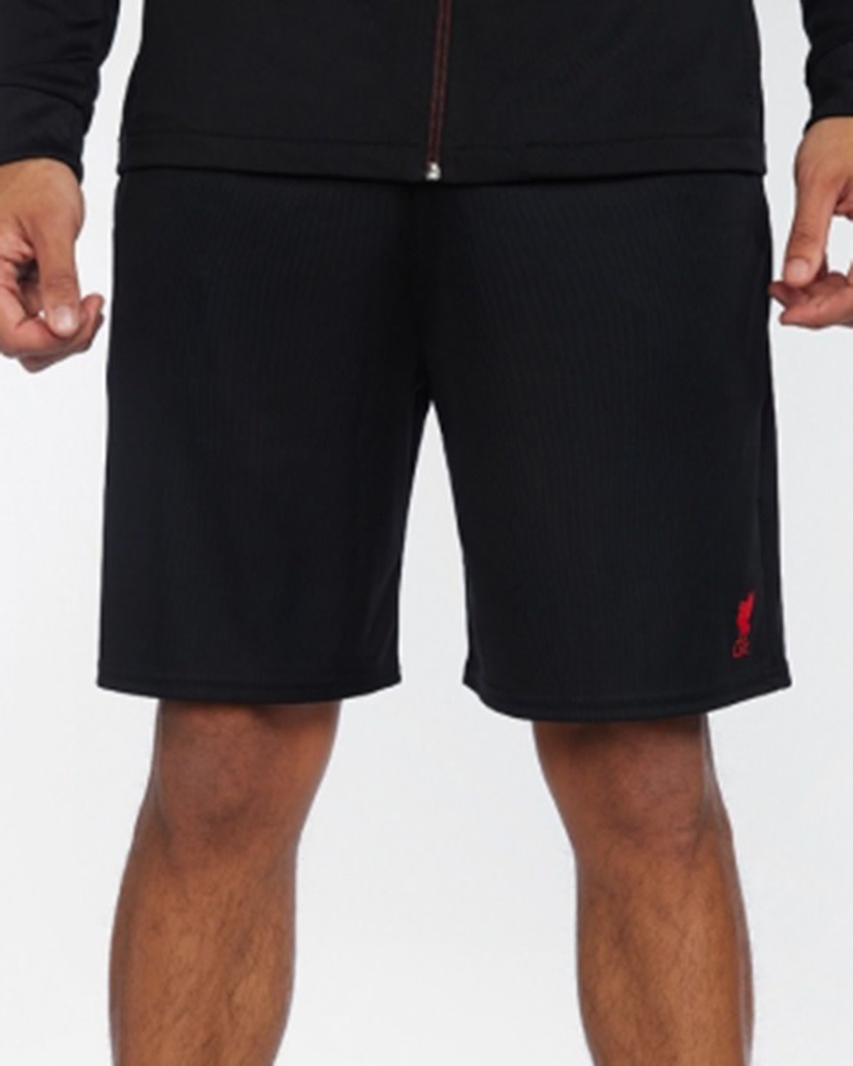 LFC Mens Poly Shorts Black - Image 1