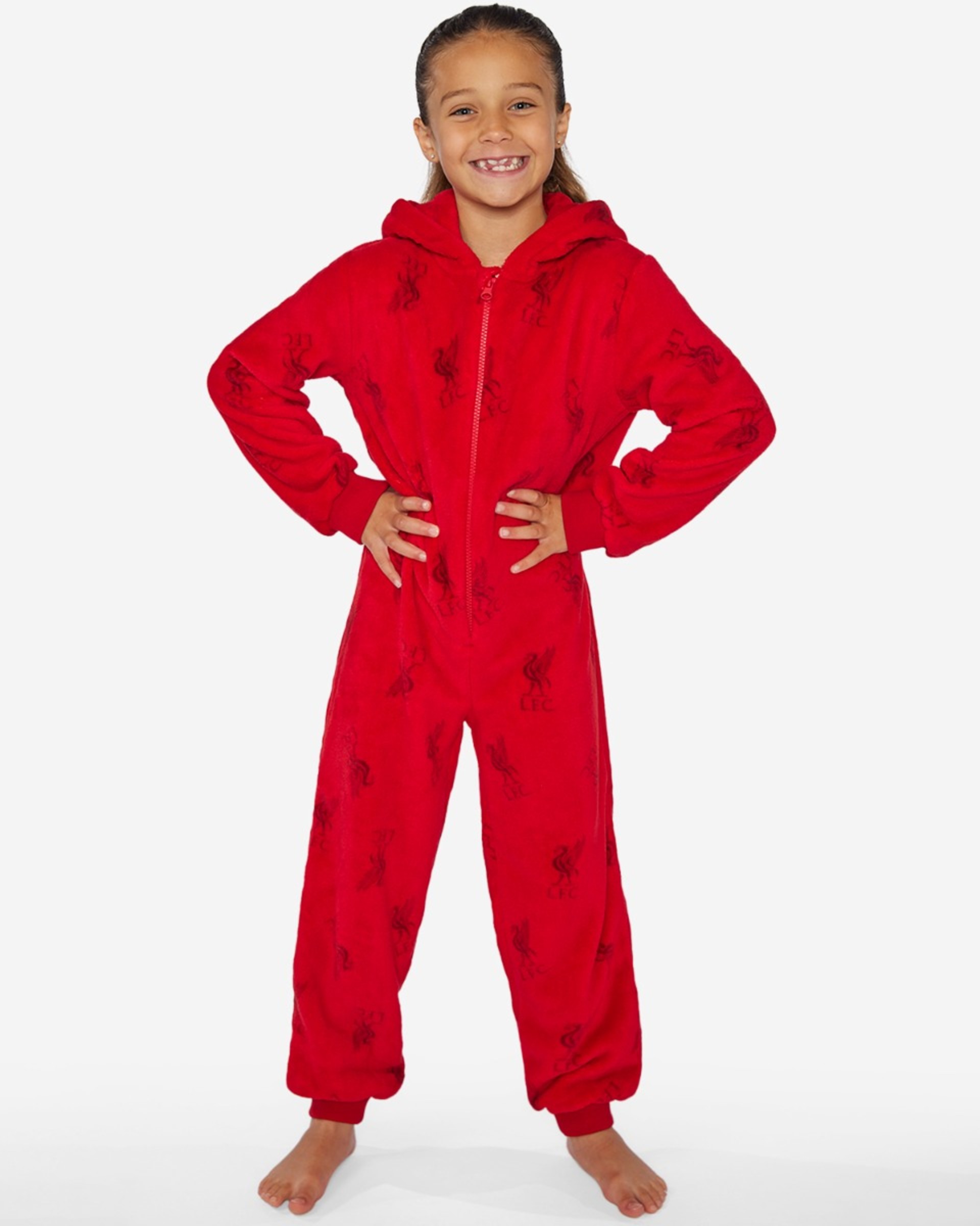 LFC Junior Unisex Onesie Rød - Image 3