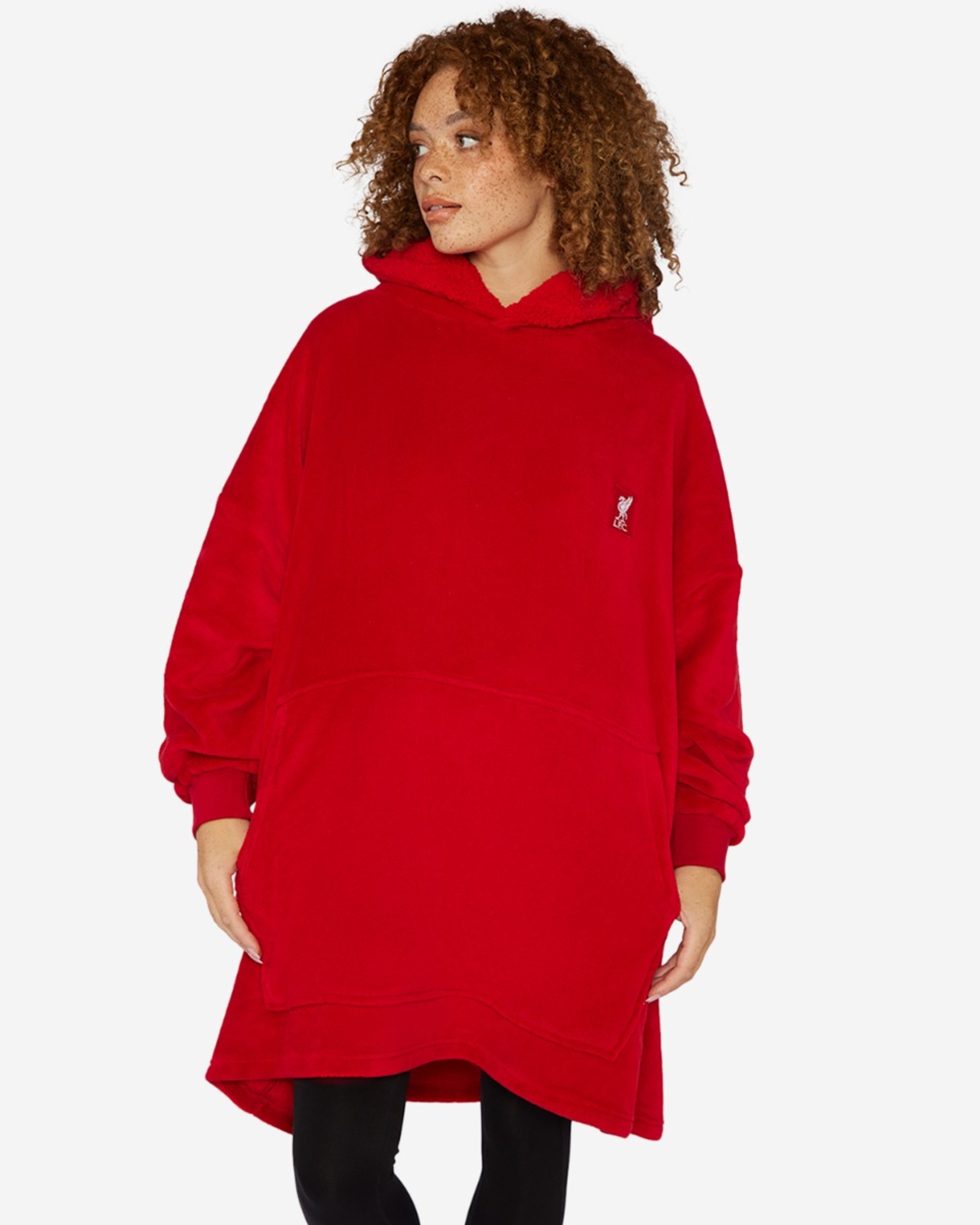LFC Unisex Robe Hoody Rot - Image 4