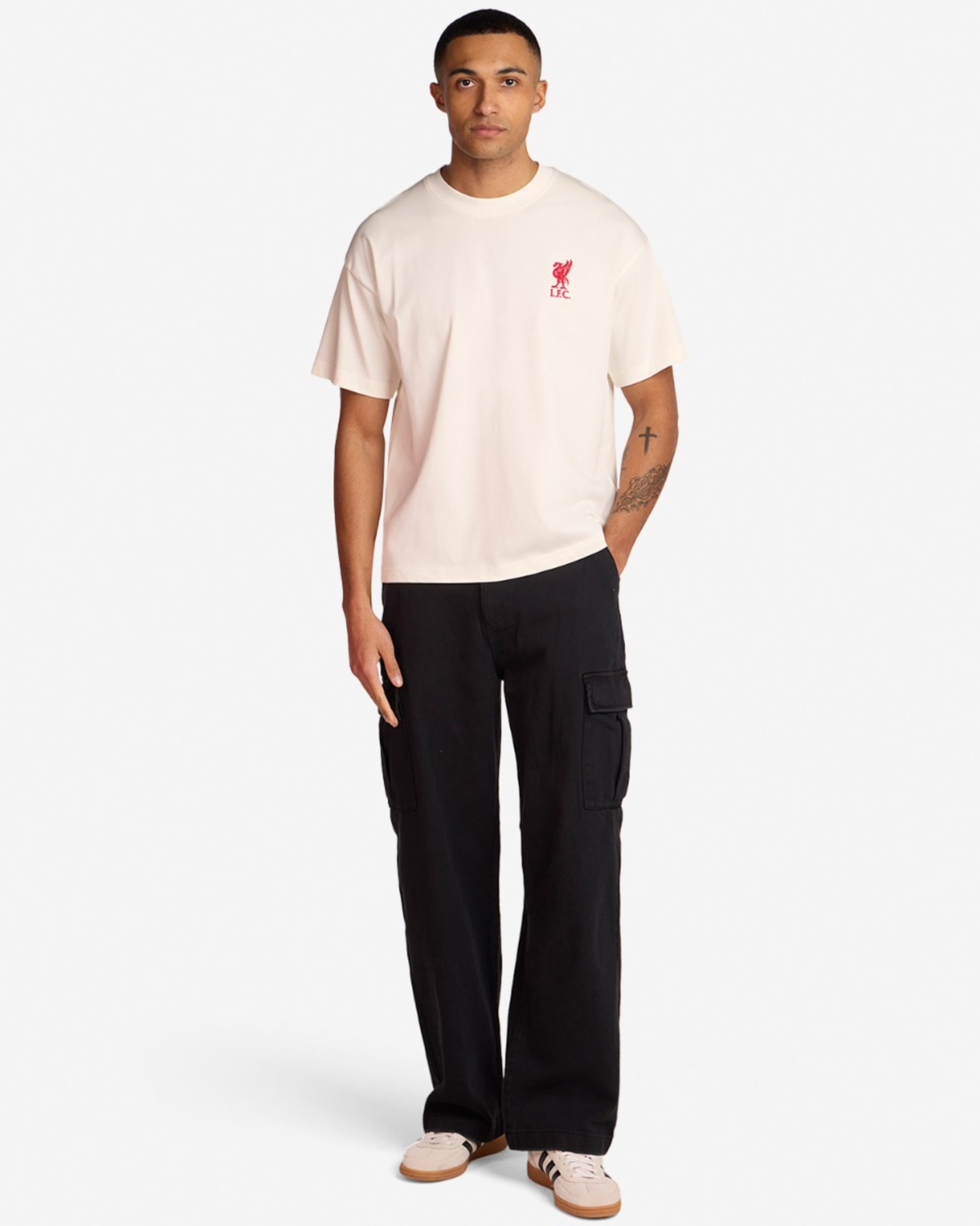 Camiseta YNWA extragrande LFC para hombre, color crudo - Image 4