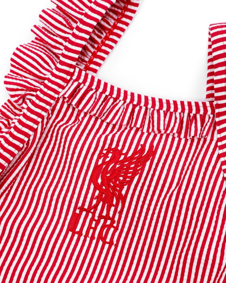 LFC Infants Seersucker Costume Red & White - Image 2