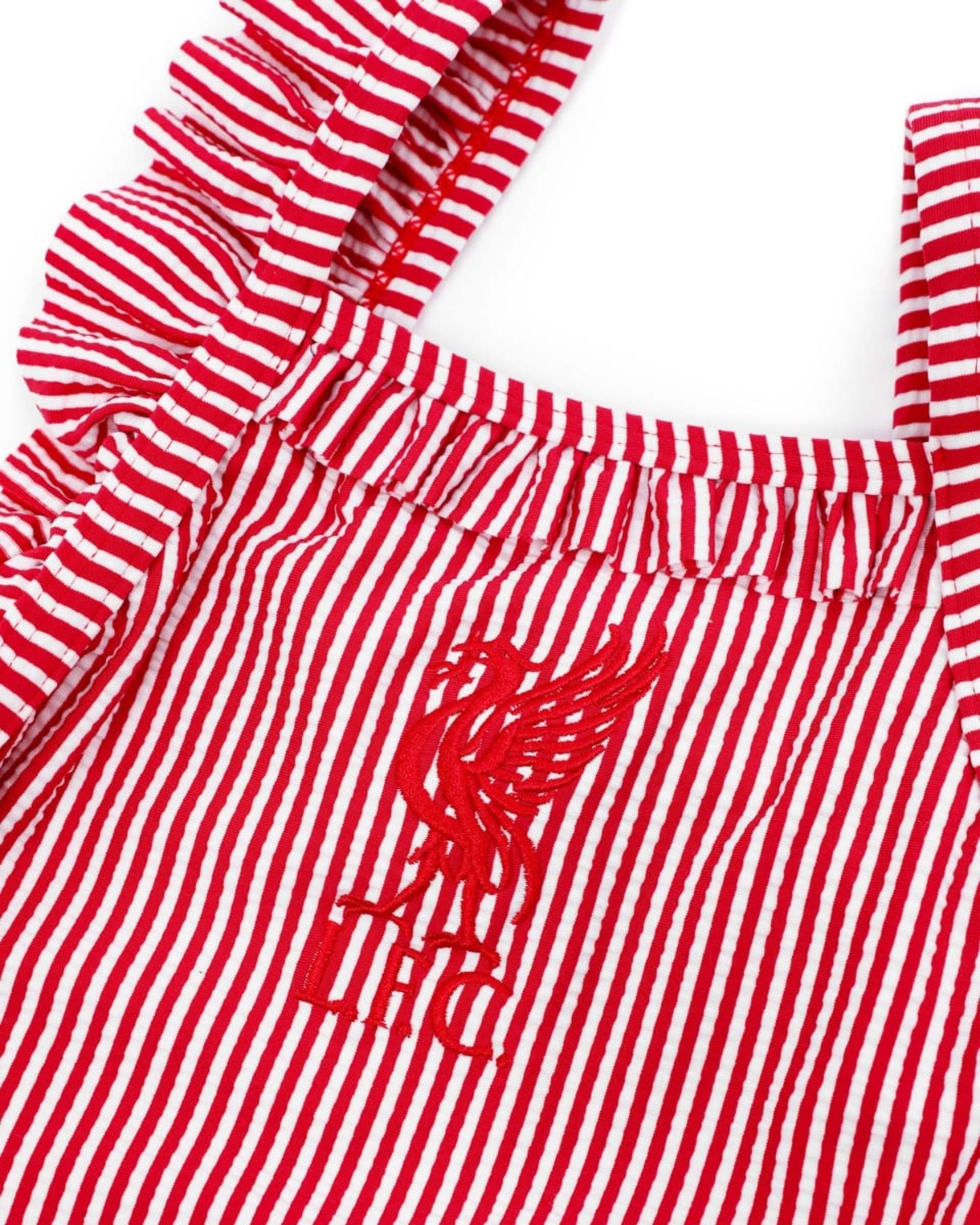 เครื่องแต่งกายเด็กทารก LFC สีแดงและสีขาว - Image 2