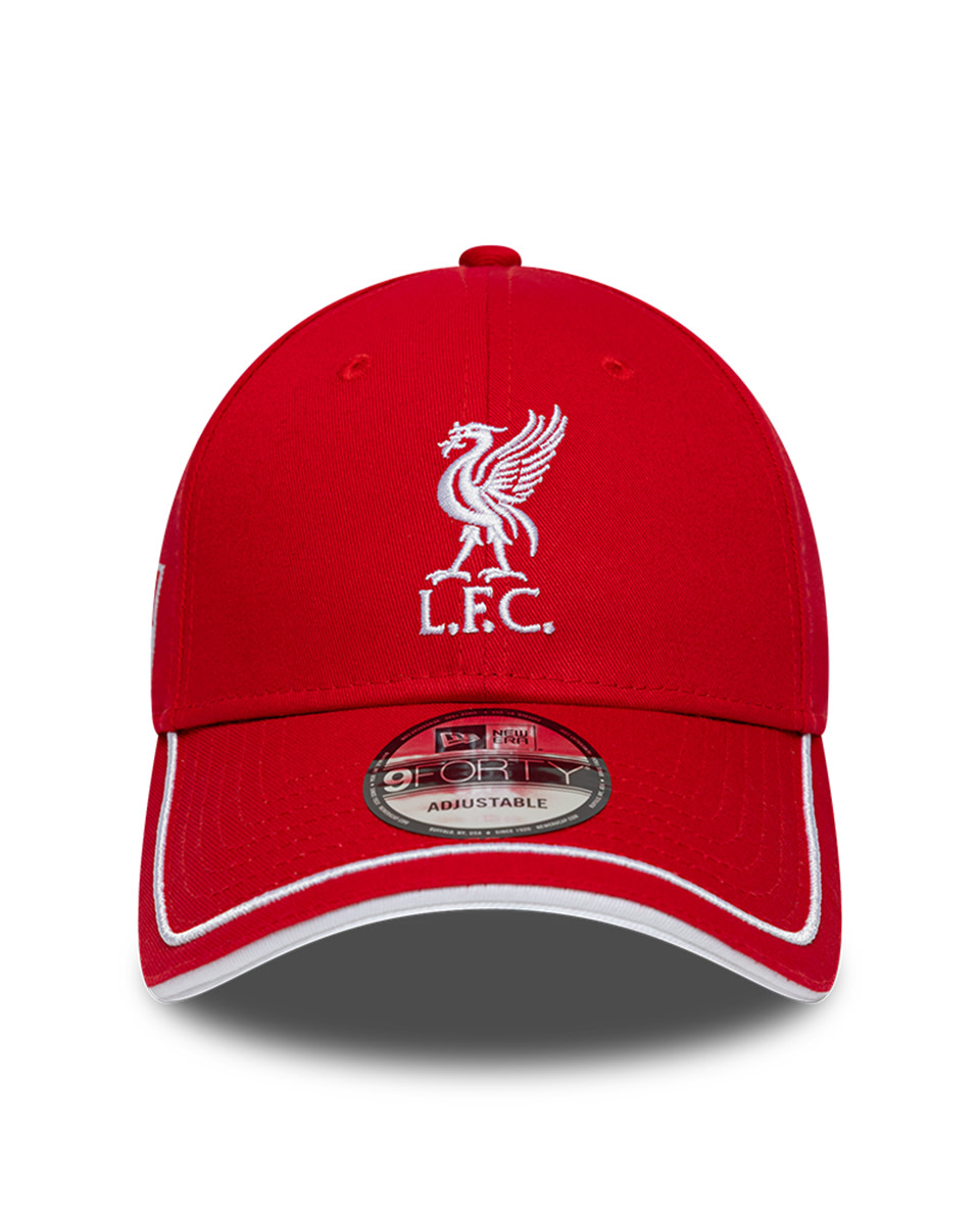 LFC New Era Adults Singapore 9FORTY Cap Red - Image 4