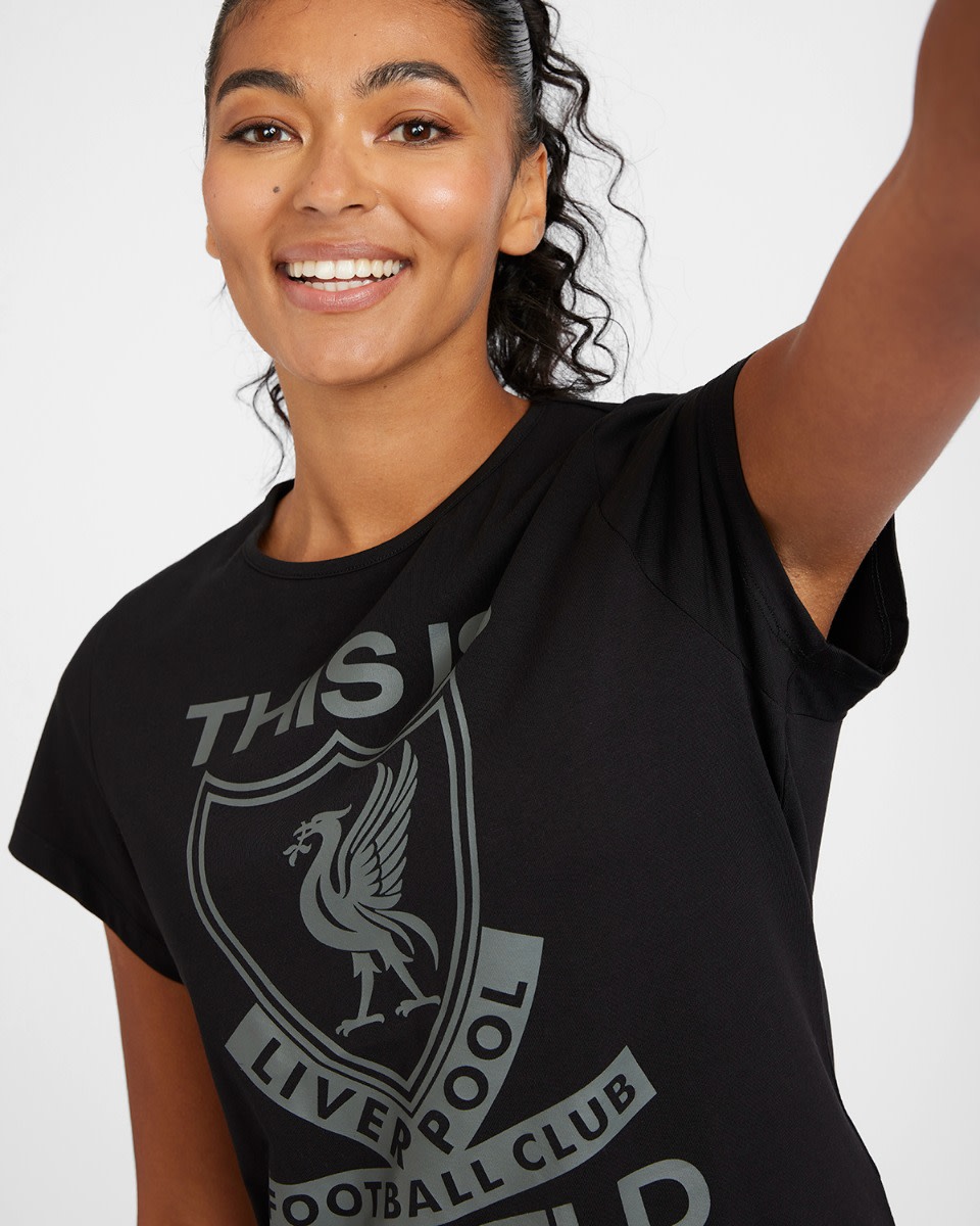 LFC Womens Black TIA Tee - Image 2