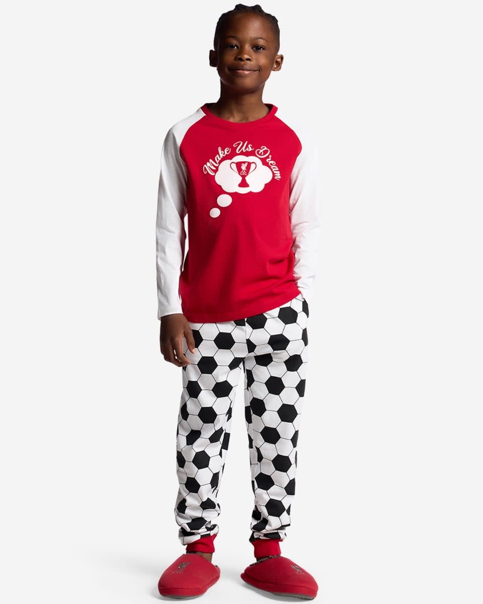 LFC Infants Long Pyjama Set Red - Image 1