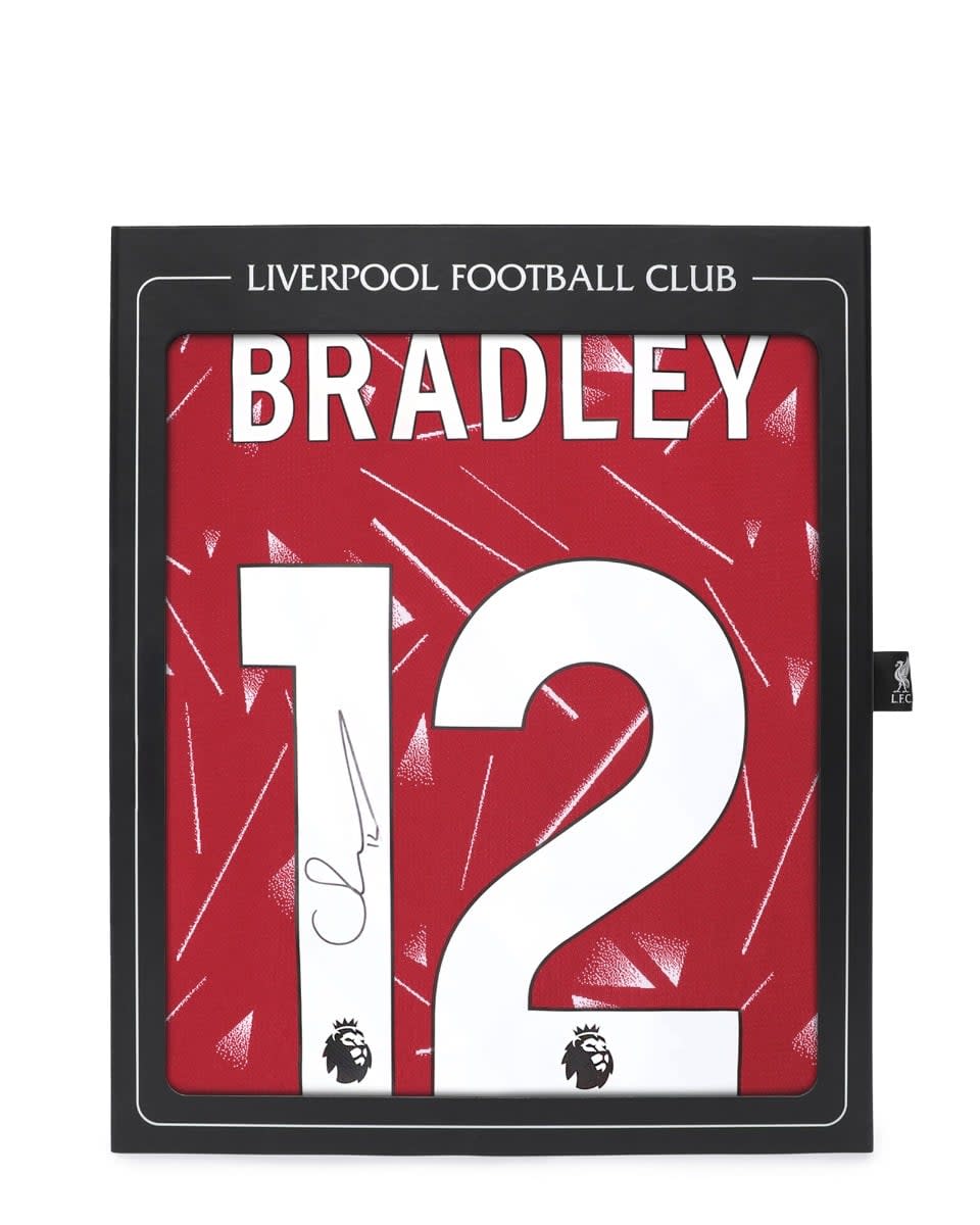 LFC サイン入り 26/27 ブラッドリーボックスシャツ - Image 1