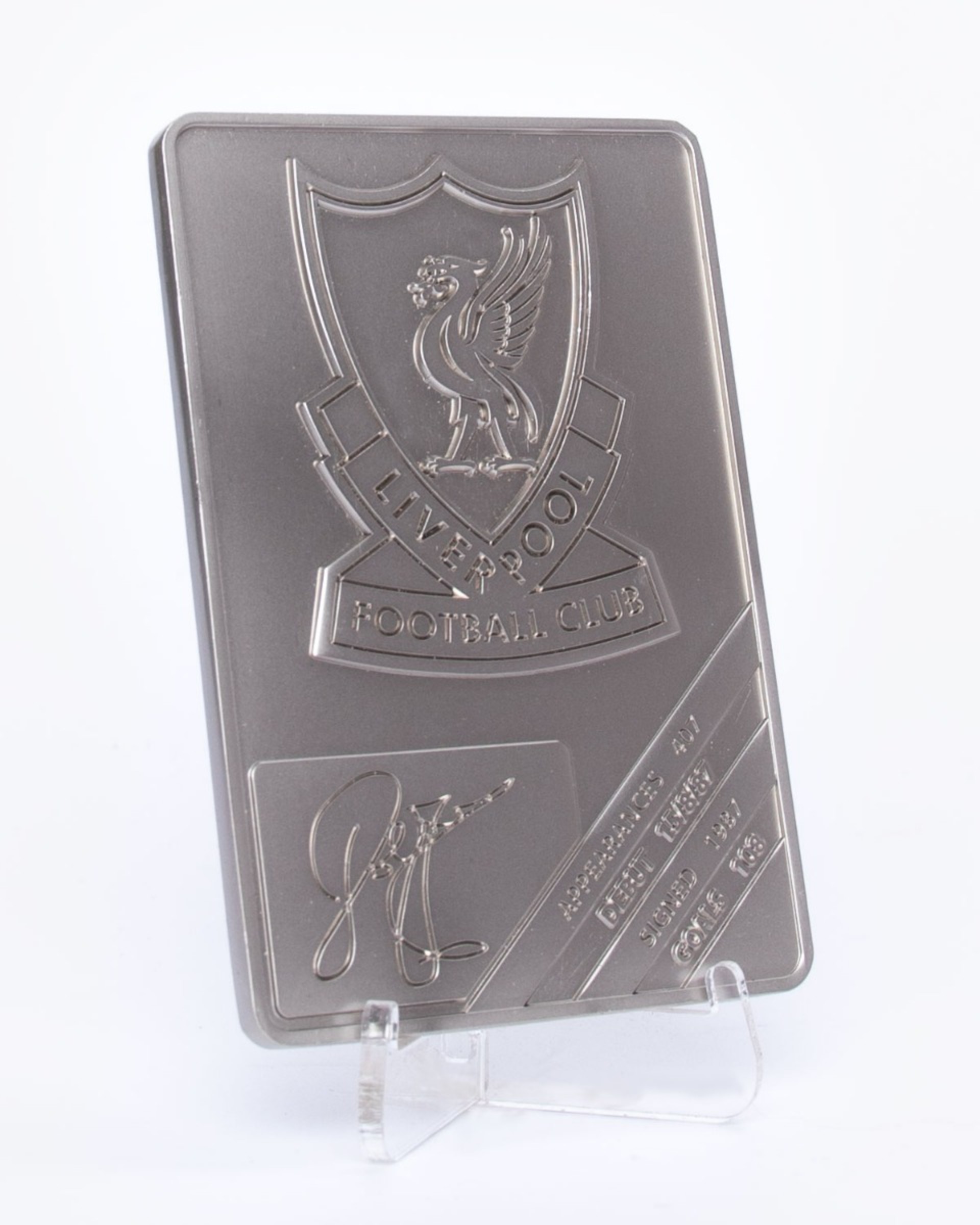 Lingote coleccionable John Barnes de LFC - Image 2