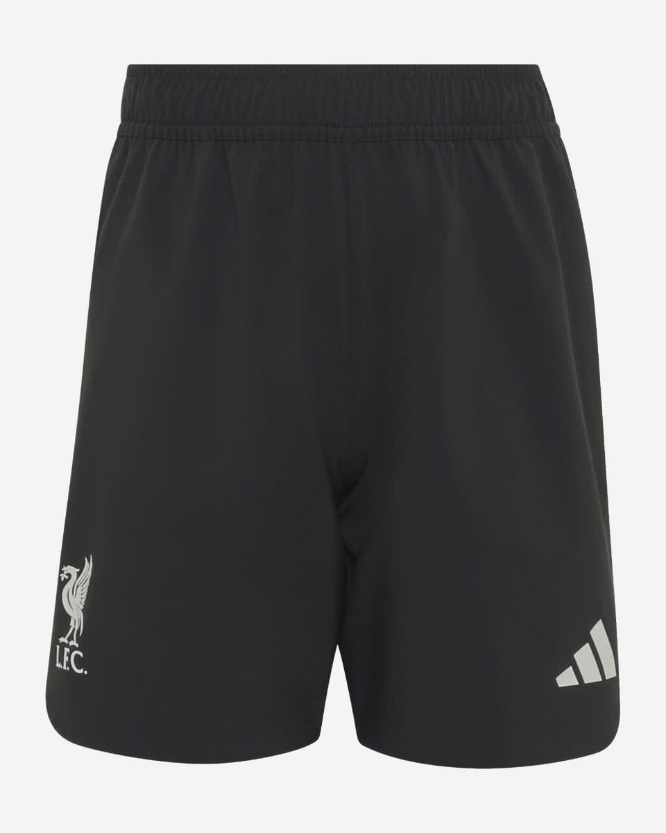 Short de voyage LFC Adidas Tiro pour jeunes, noir - Image 1