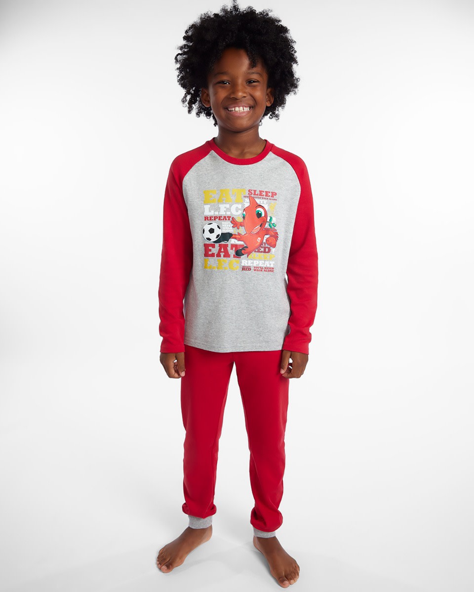 ชุดกระโปรงยาวเด็กทารกสีแดงรุ่น LFC - Image 2