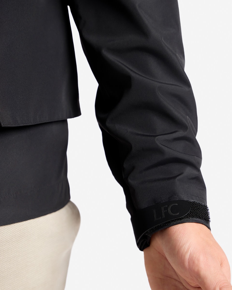 LFC Firma Mens Rain Jacket Black - Image 4