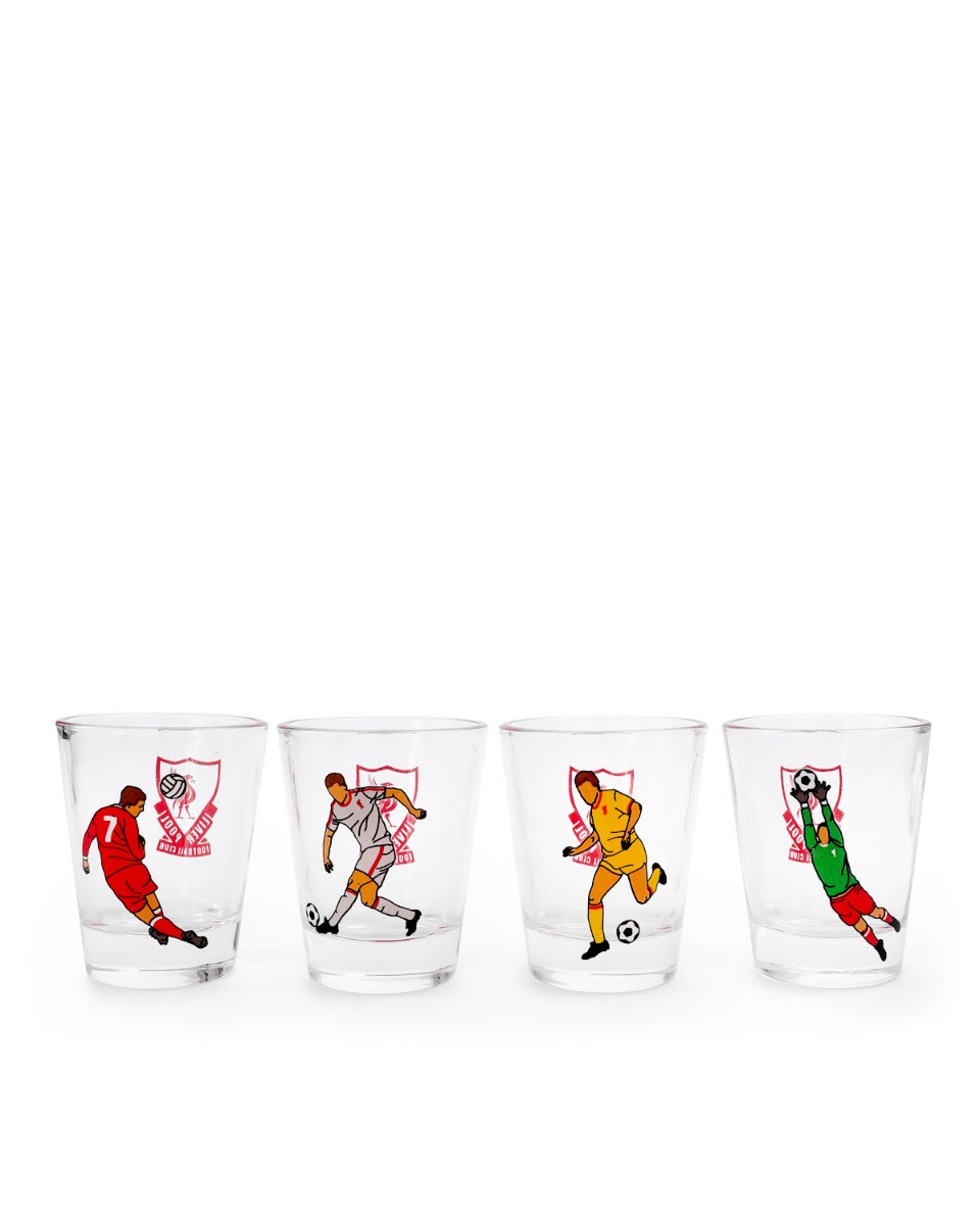 LFC Football Print Shot Glass Set - Image 2