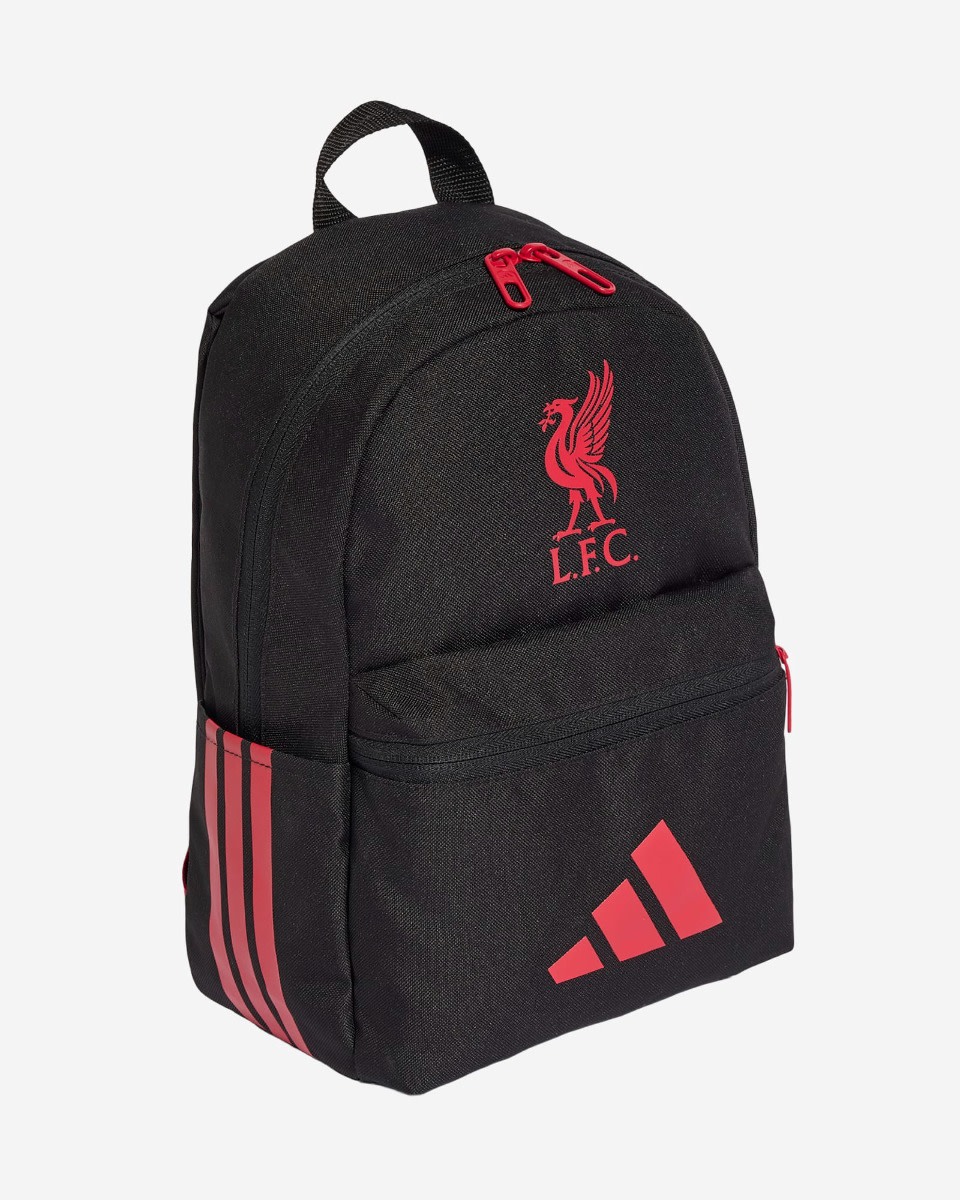 LFC adidas Youth Backpack Black & Strawberry Red - Image 3