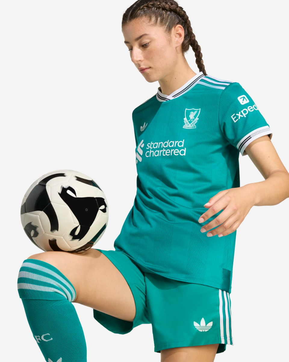 LFC adidas Womens 25/26 Authentic Third Short Sleeve Jersey - Image 4