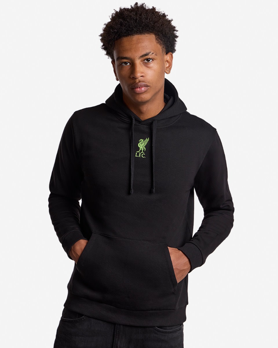 LFC Mens Anfield Hoodie Black - Image 2