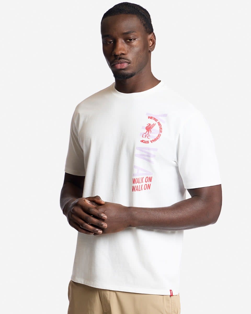 LFC Mens YNWA Tee White - Image 1