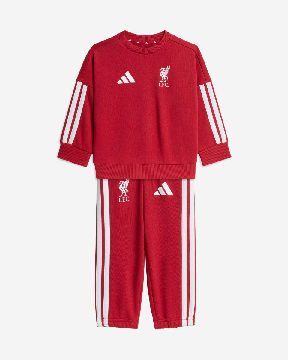 LFC adidas Baby 26/27 DNA 慢跑套装 Active Maroon - Image 1
