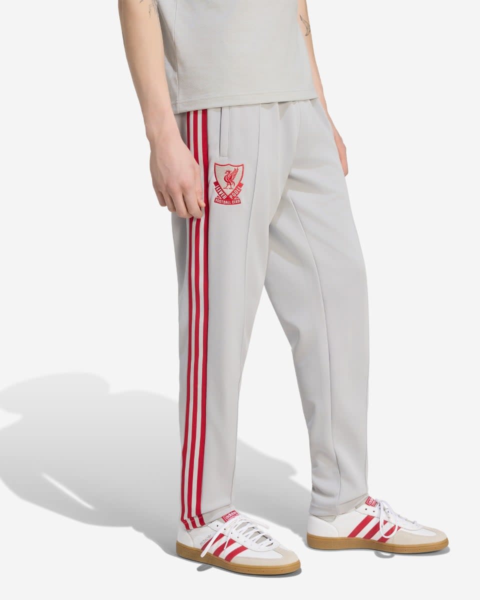 LFC adidas Mens 26/27 Originals Track Pants Grey - Image 1