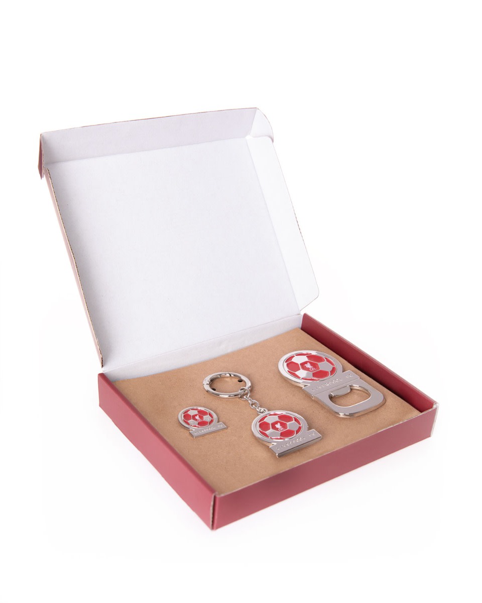 LFC Badge, Keyring & Bottle Opener Set - Image 1