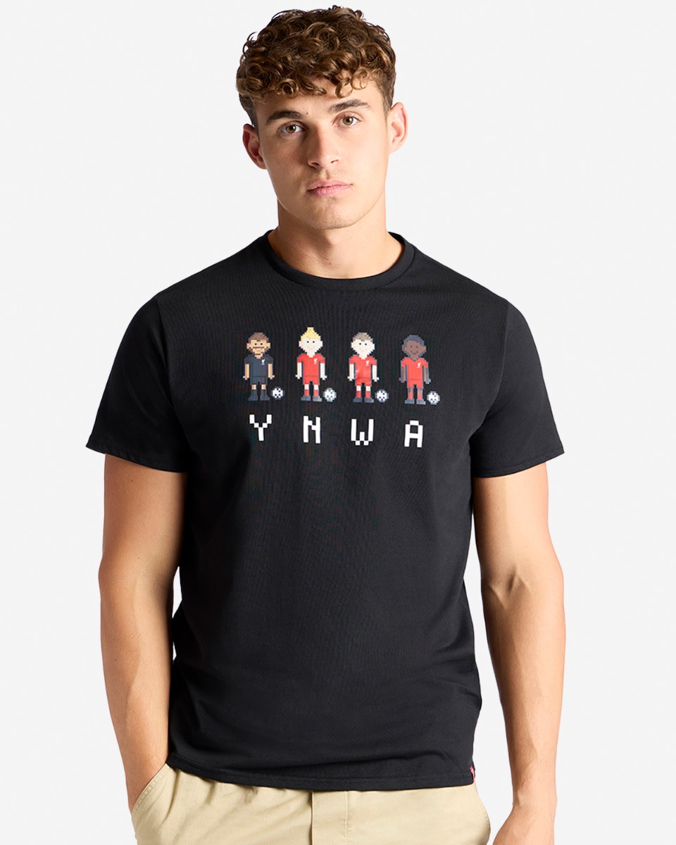 LFC Mens Pixel Player Tee Black - Image 1
