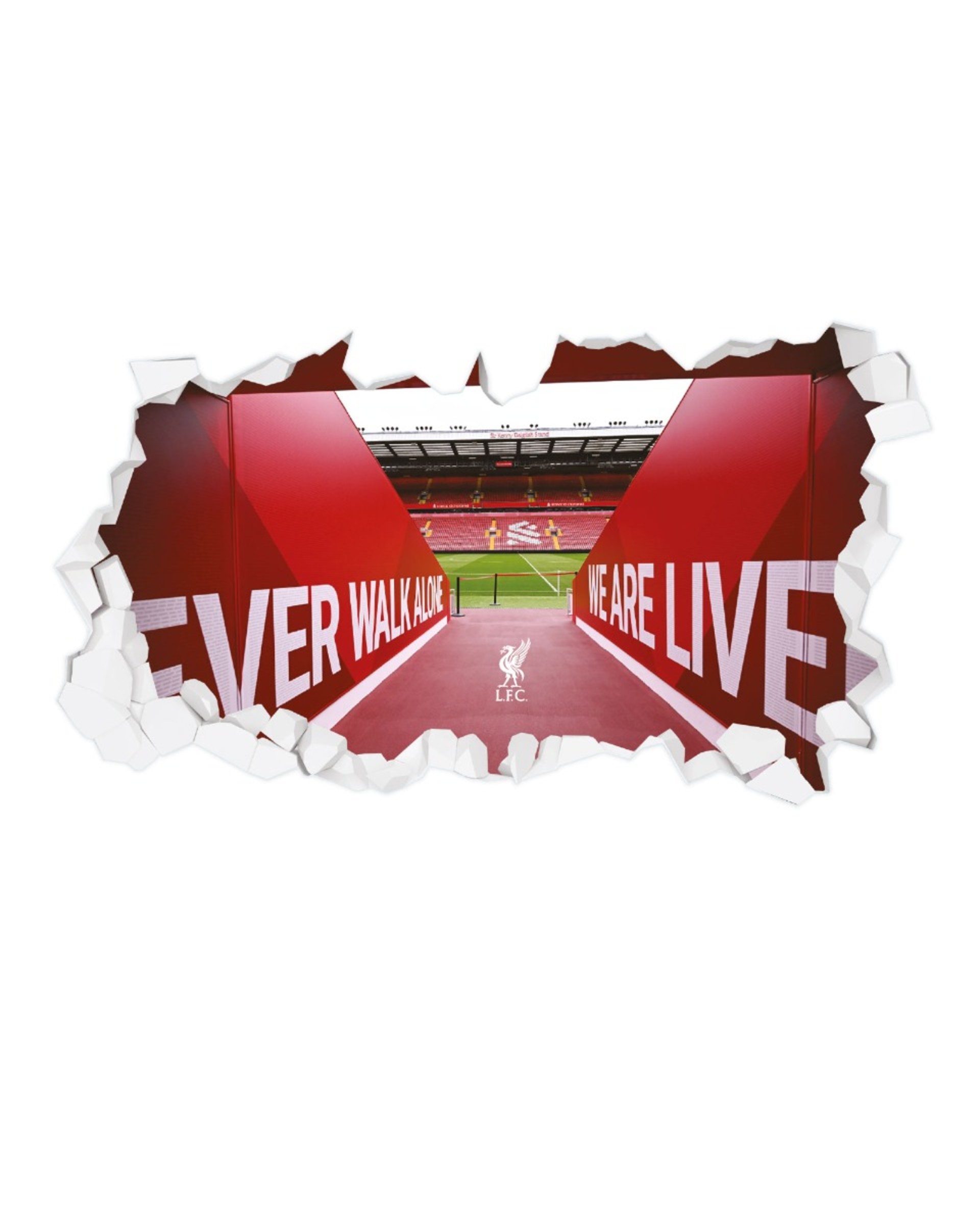 สติกเกอร์ติดผนังขนาดใหญ่ LFC - Image 1