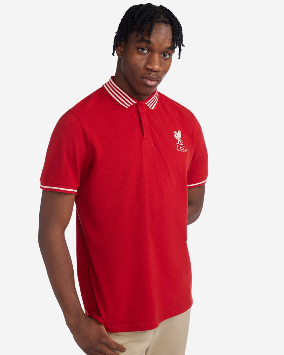 LFC Mens Shankly Polo Red - Image 4