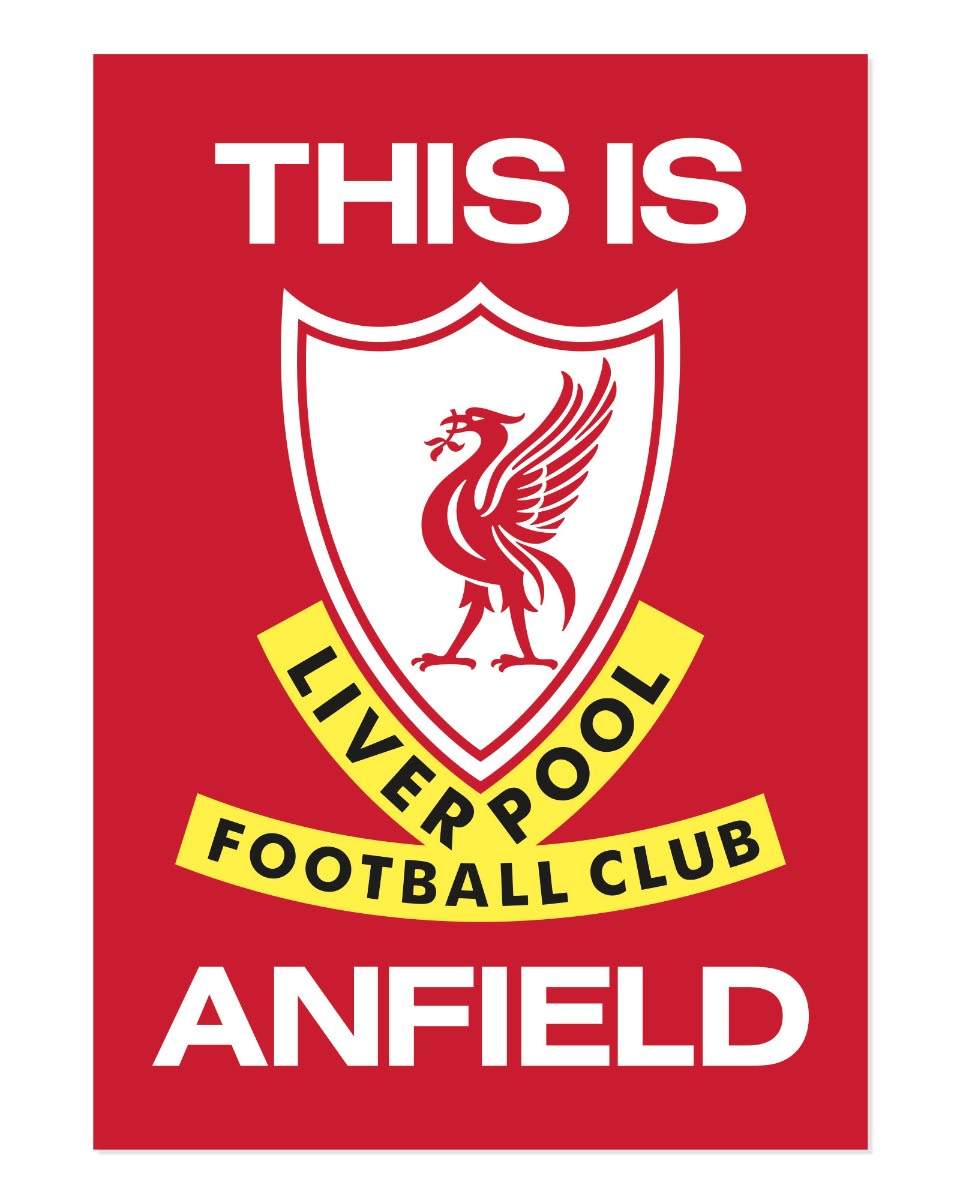 LFC Detta är Anfield Poster - Image 1