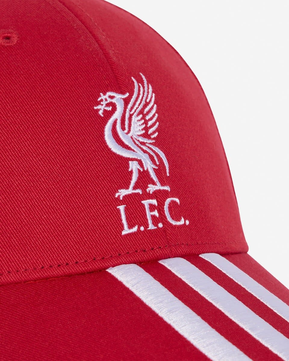 LFC adidas 25/26 Cap Red & White - Image 2