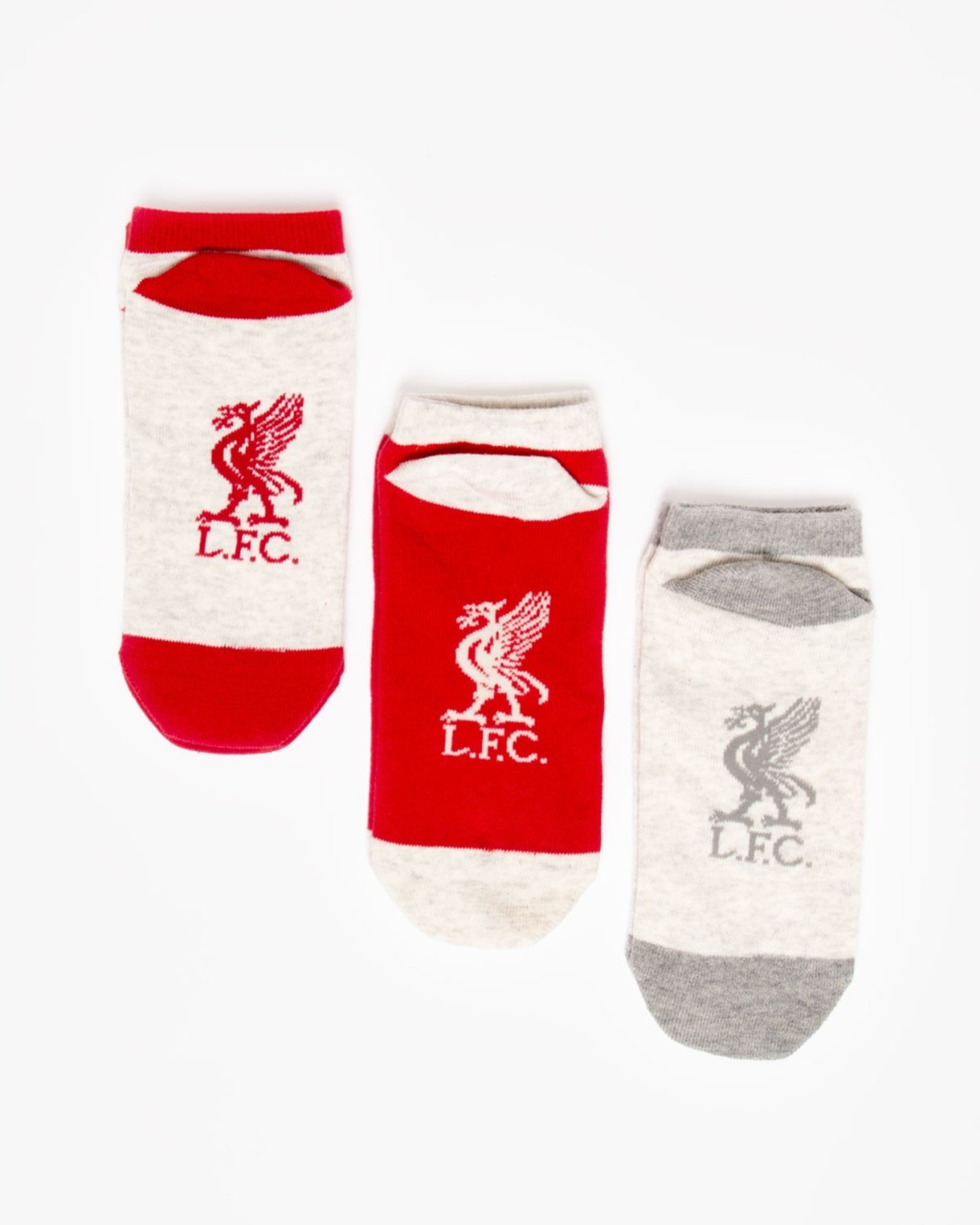 ถุงเท้าเทรนเนอร์ดีไซน์ผู้หญิง 3pk LFC - Image 1