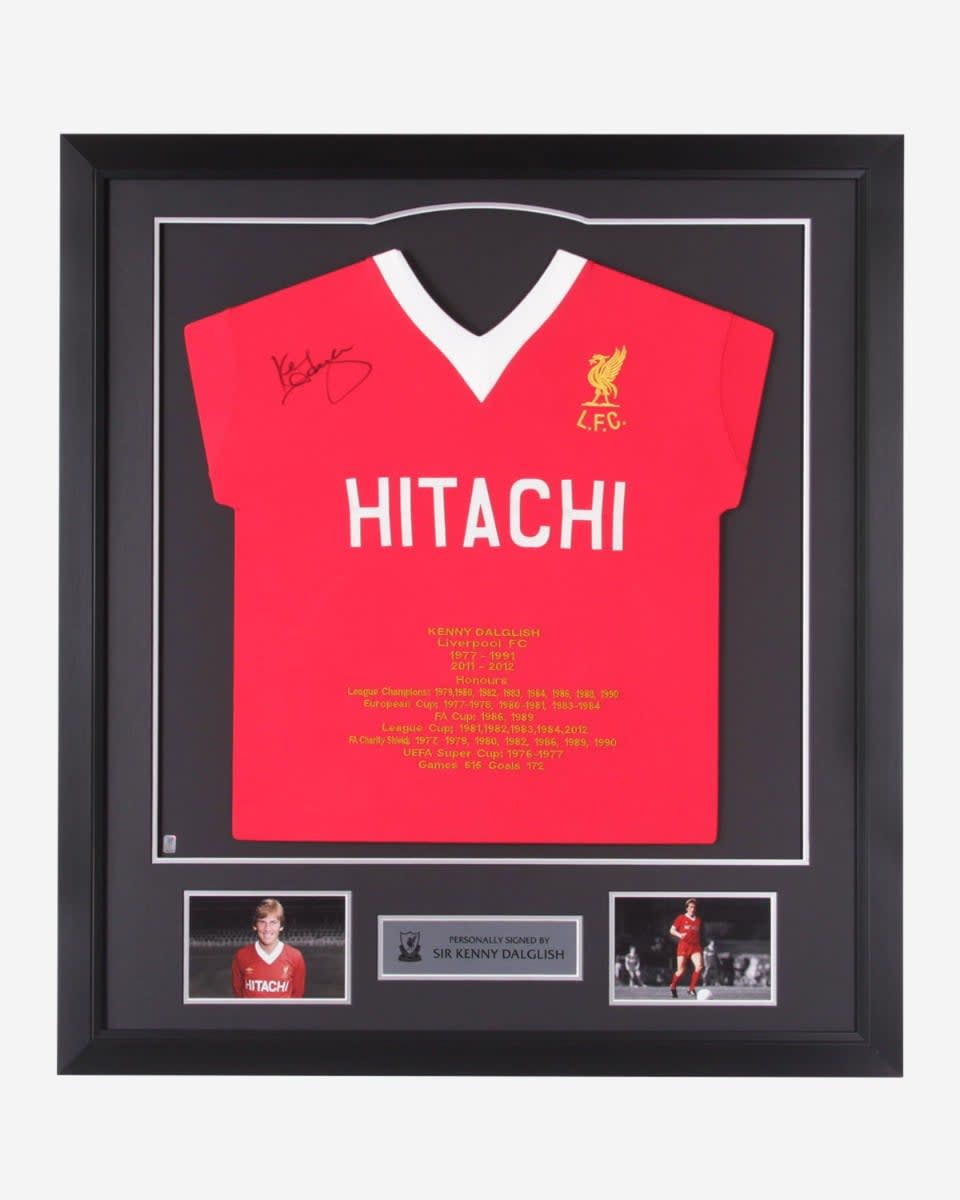LFC Signed Dalglish Honours Shirt - Image 1