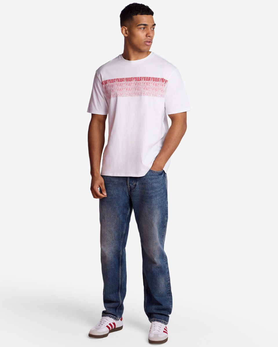Camiseta con estampado YNWA de LFC para adultos, blanca - Image 4