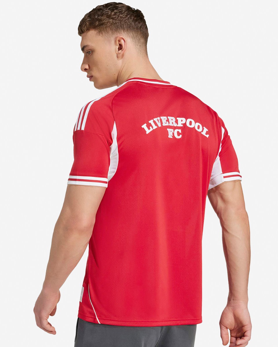 LFC adidas Mens 25/26 US Pack Shirt Red - Image 2