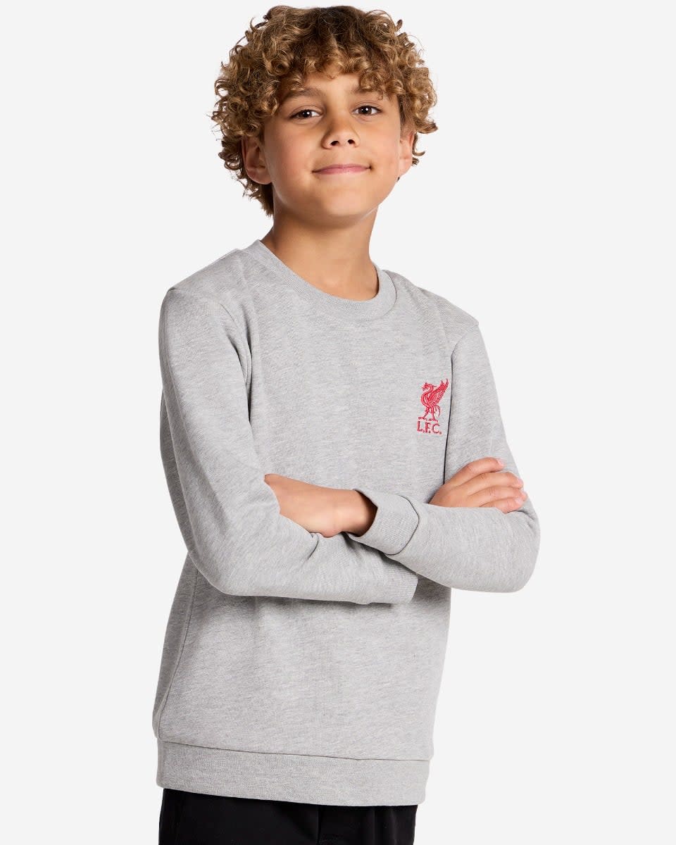 LFC Infants Crew Neck Sweatshirt Grey Marl - Image 1