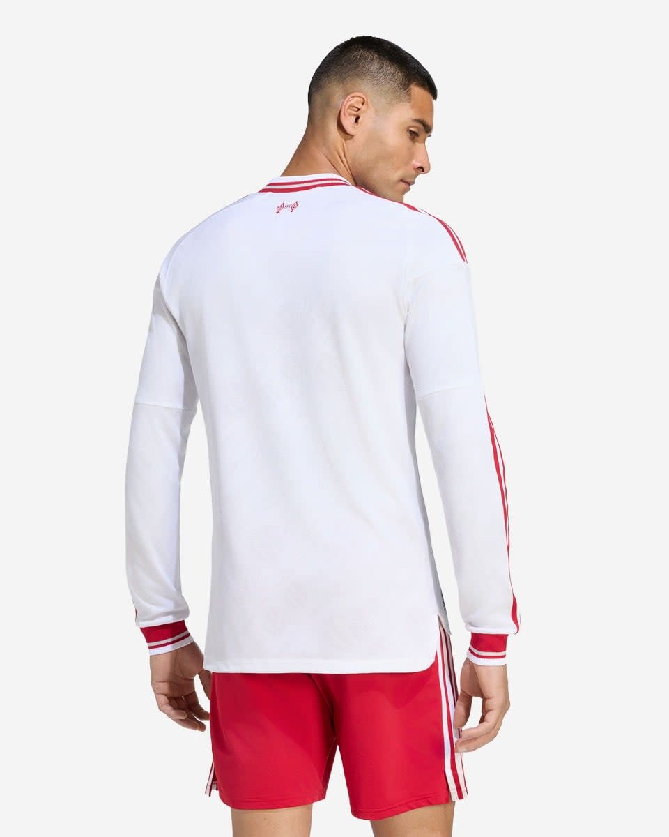 LFC adidas Mens 26/27 Authentic Long Sleeve Away Jersey - Image 2