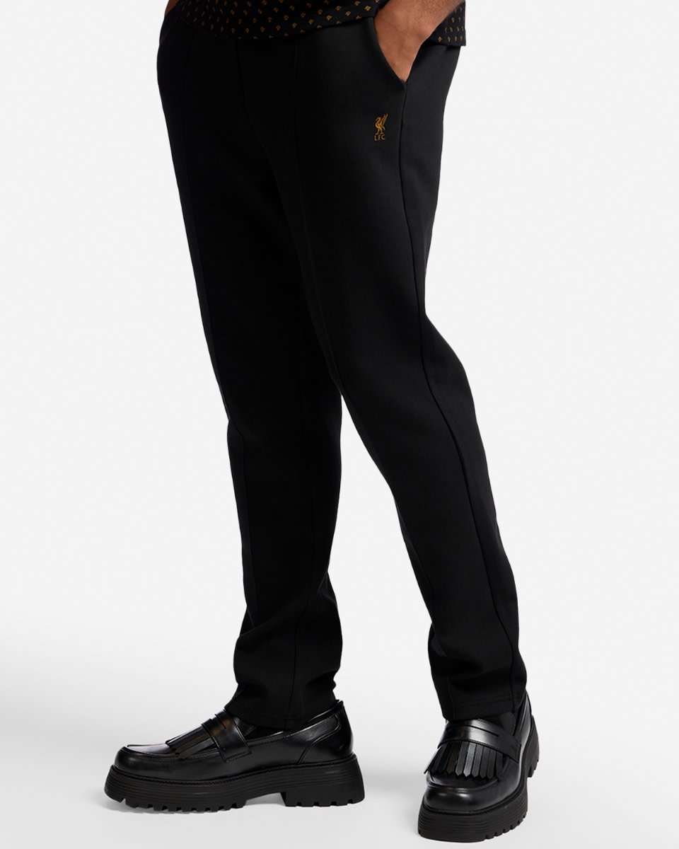 LFC Mens Tapered Joggers Black - Image 4