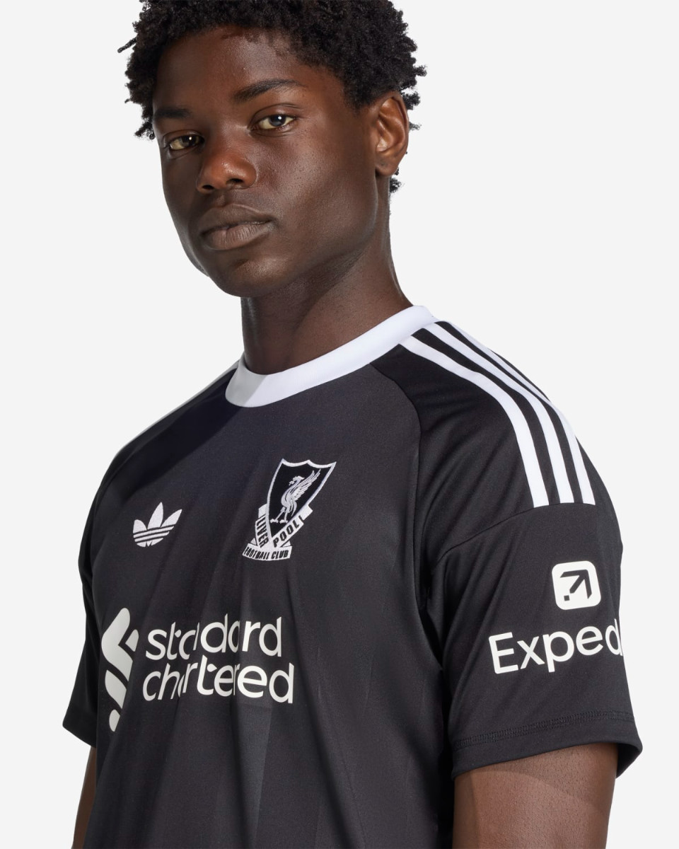 เสื้อยืดผู้รักษาประตูแขนสั้นผู้ชายรุ่น LFC adidas 25/26 - Image 4