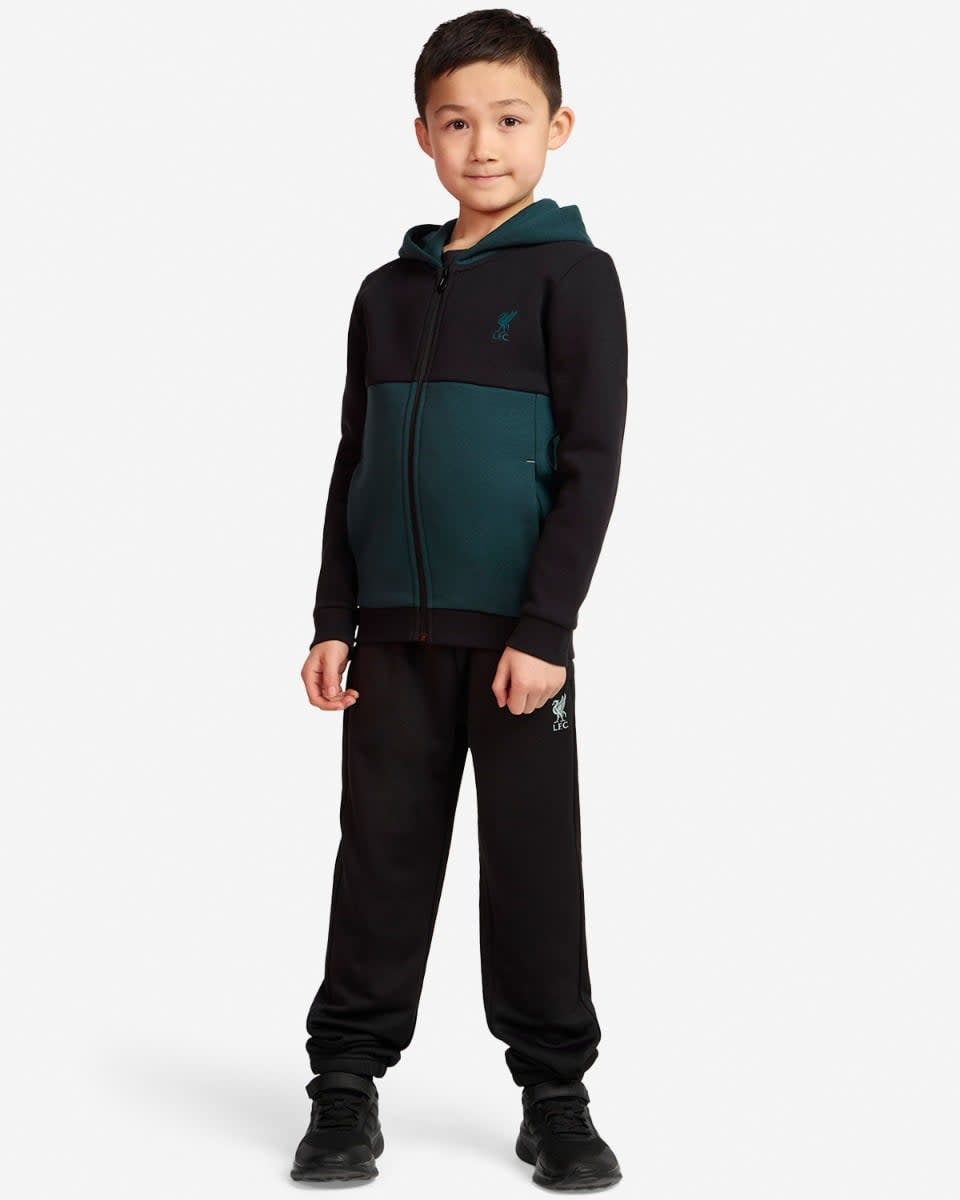 LFC Infants Zip Through Hoodie Black - Image 3