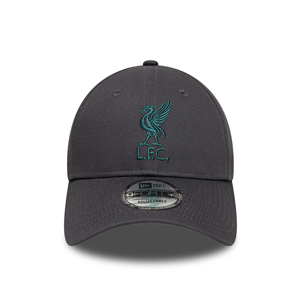LFC New Era Dark Grey 9FORTY Adjustable Cap - Image 3