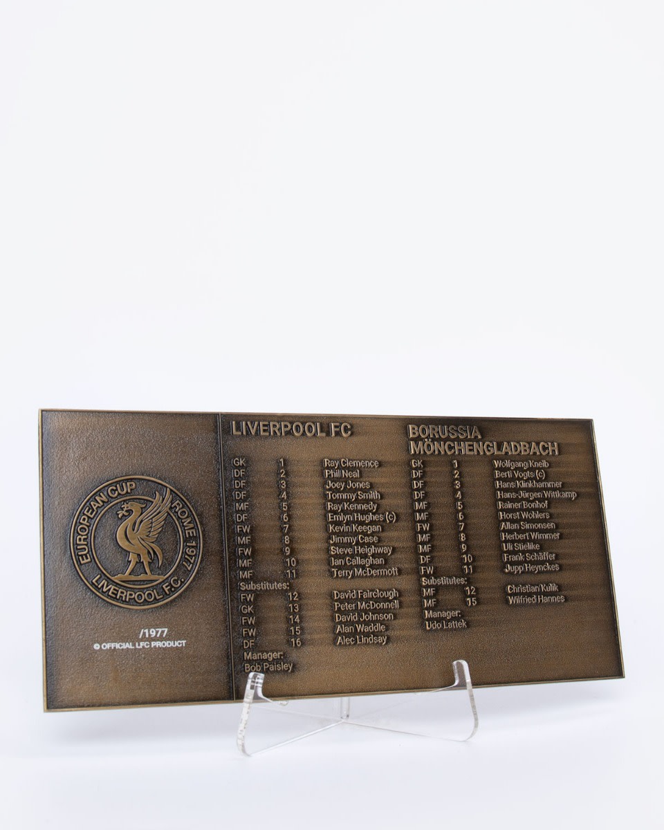 Entrada coleccionable para la final de la Copa de Europa de la LFC 1977 - Image 2