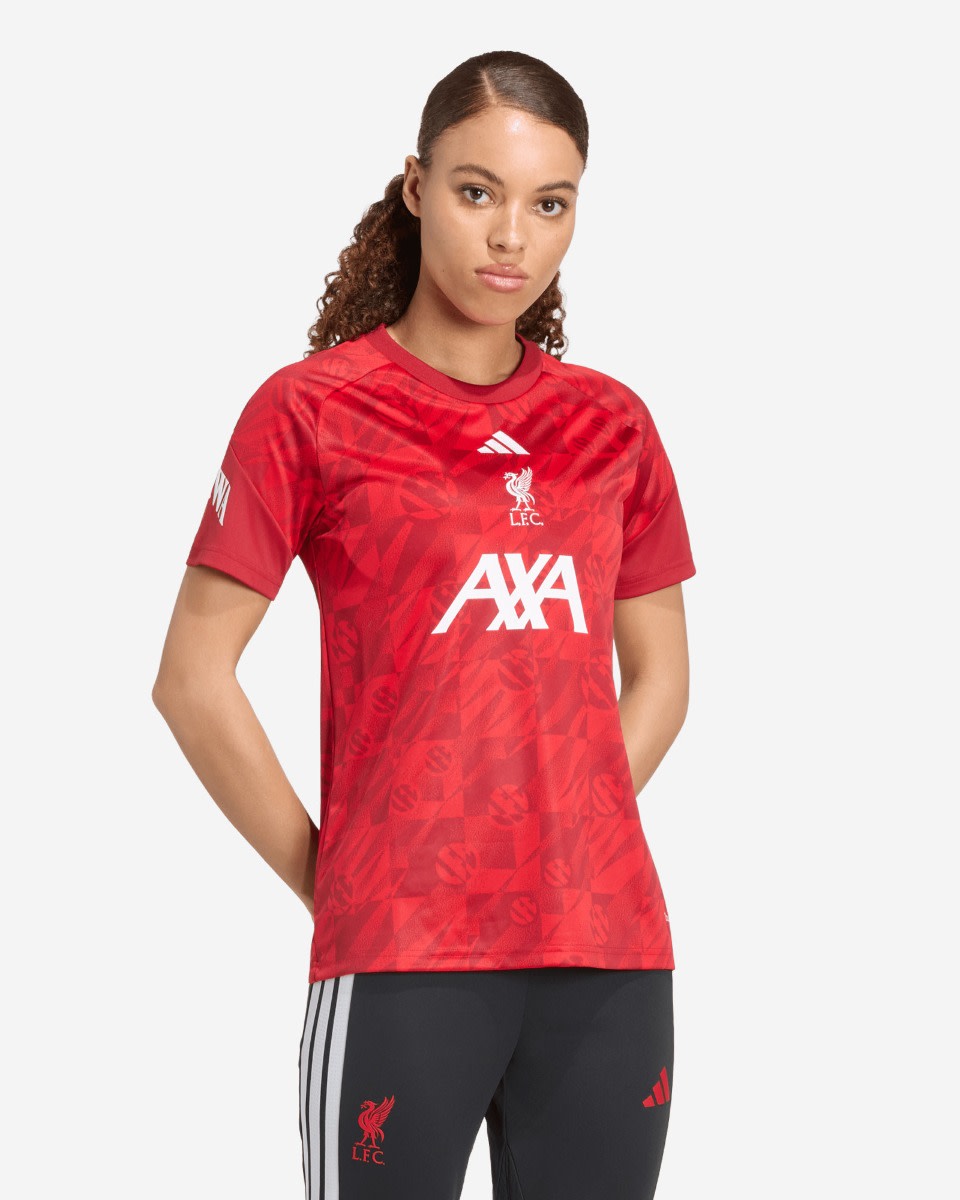 Camiseta LFC adidas para mujer 26/27 antes del partido - Image 1
