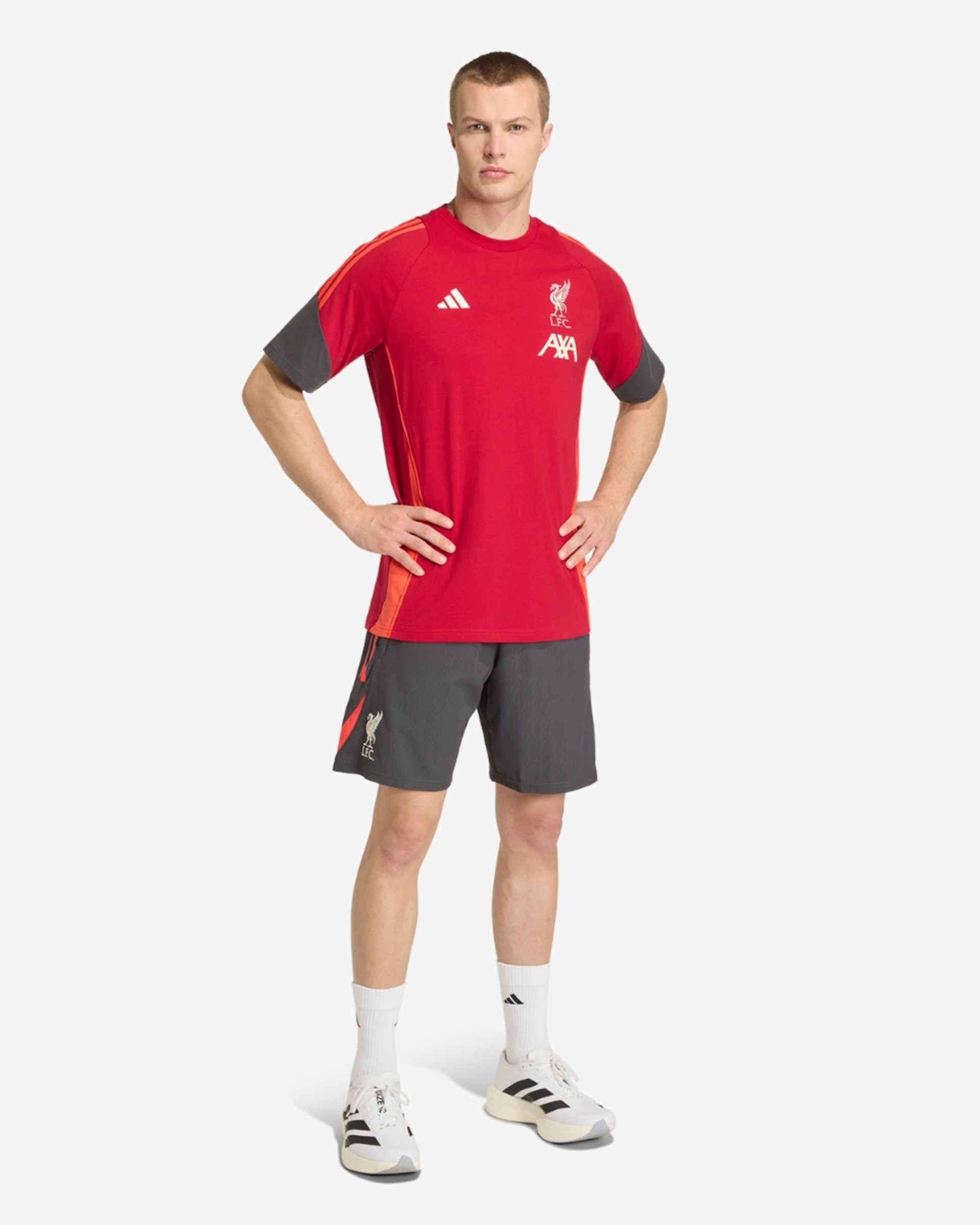 กางเกงขาสั้นผู้ชาย 25/26 DT รุ่น LFC adidas สีดำ - Image 3