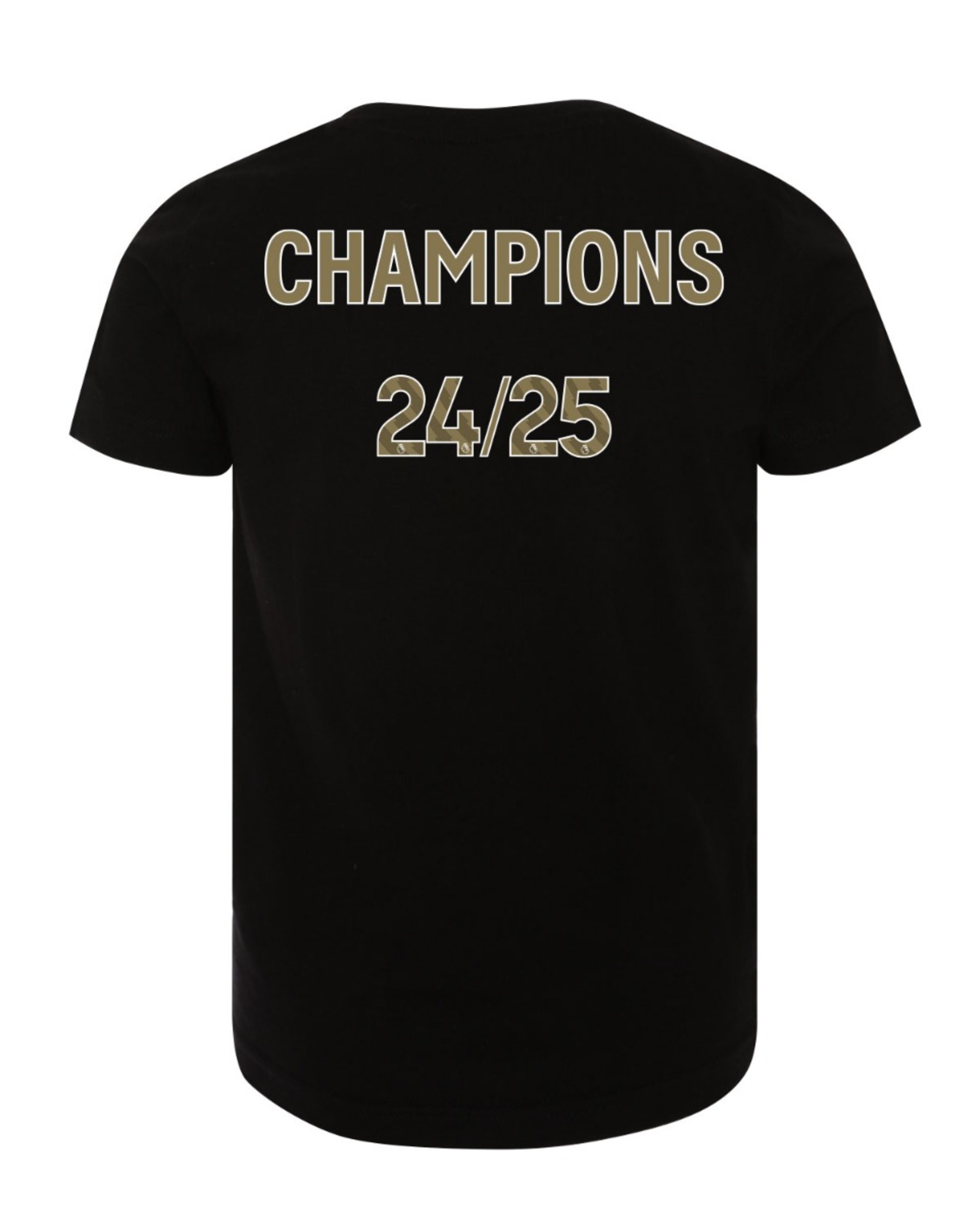 Camiseta LFC Juniors Champions 24/25 negra - Image 1