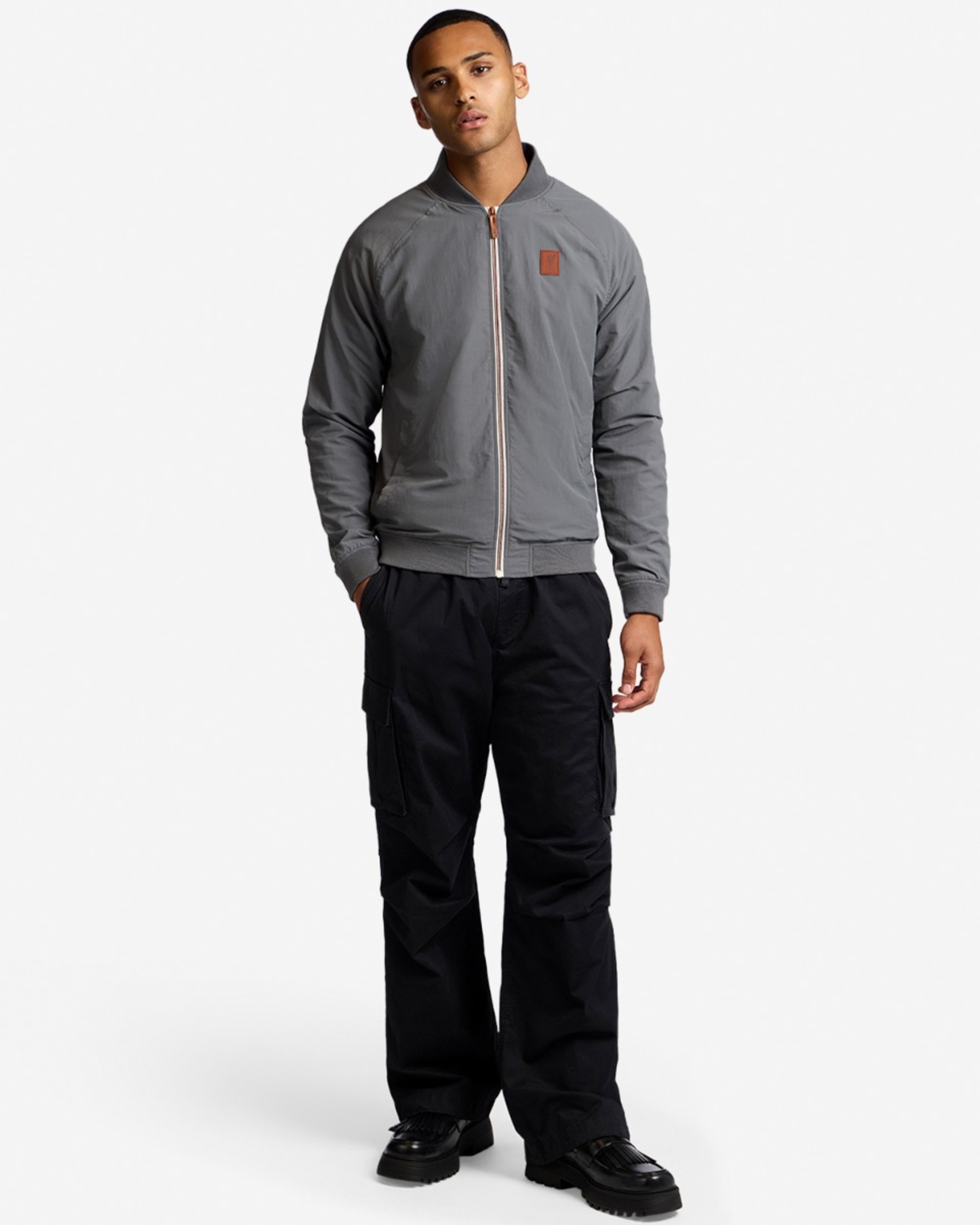 LFC Herrenjacke mit Reißverschluss Grau - Image 4