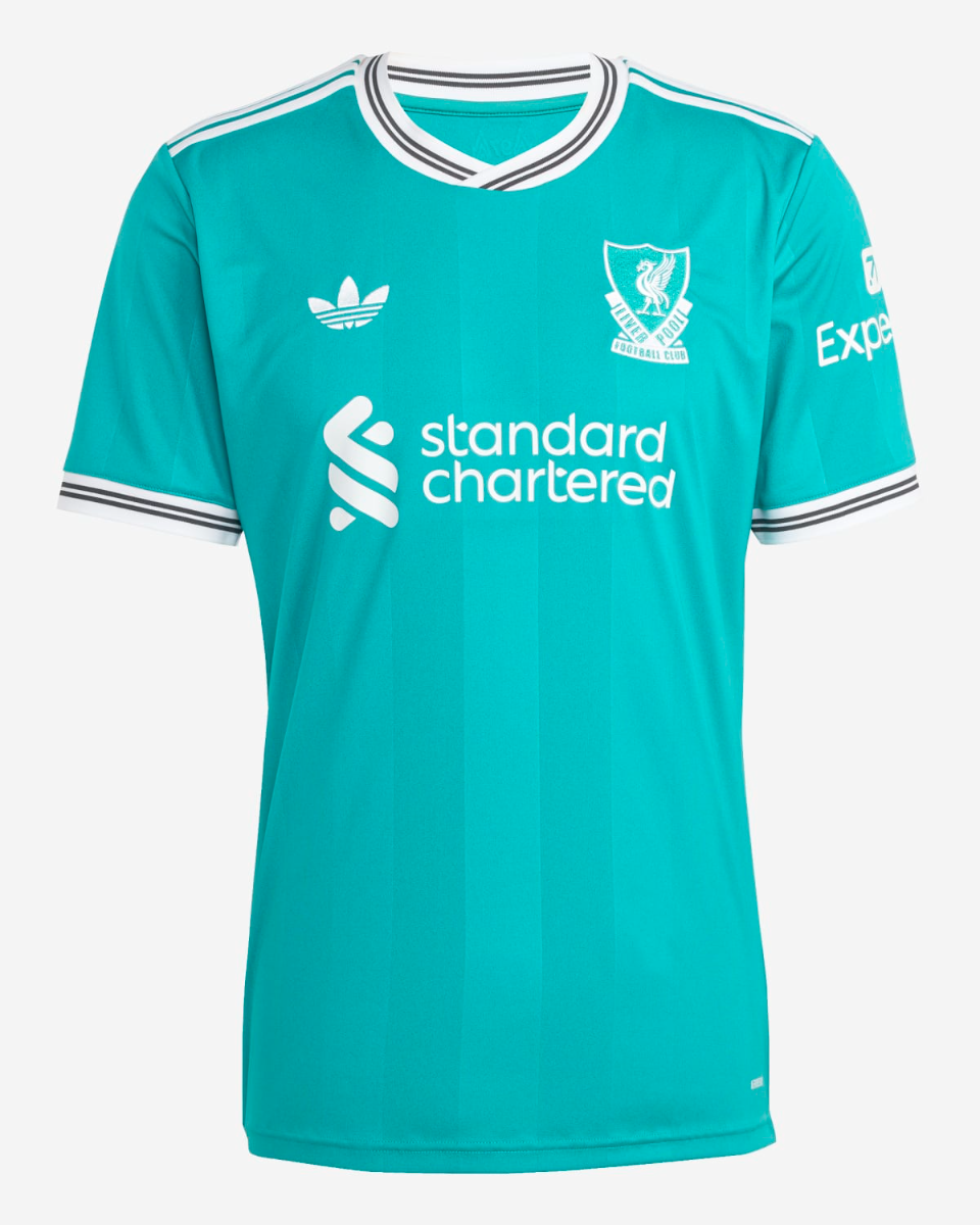 正規品　 Liverpool FC 25/26サードユニフォーム LFC adidas Mens 25/26 Third Short Sleeve Jersey