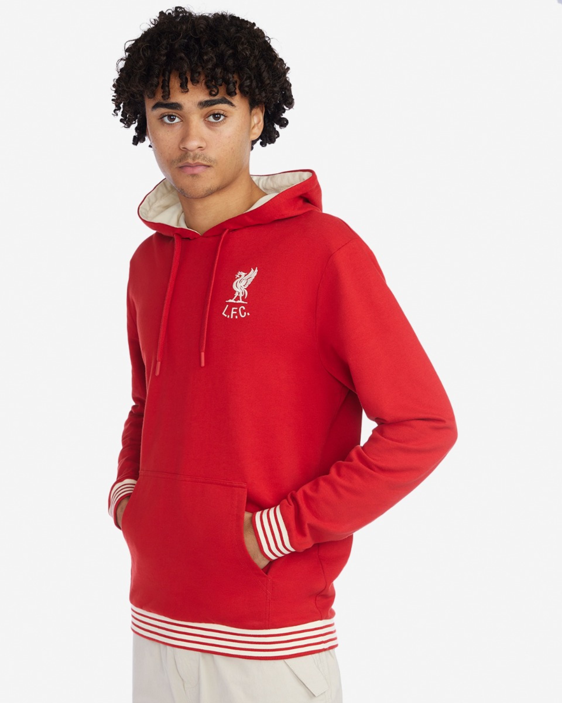 Chandail à capuchon Shankly Overhead de la marque LFC pour homme, rouge - Image 3