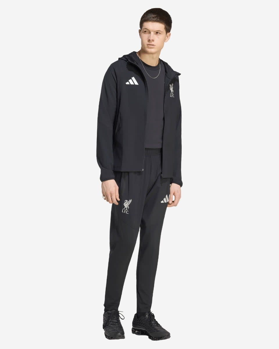LFC adidas กางเกงท่องเที่ยว Tiro บุรุษ สีดำ - Image 1
