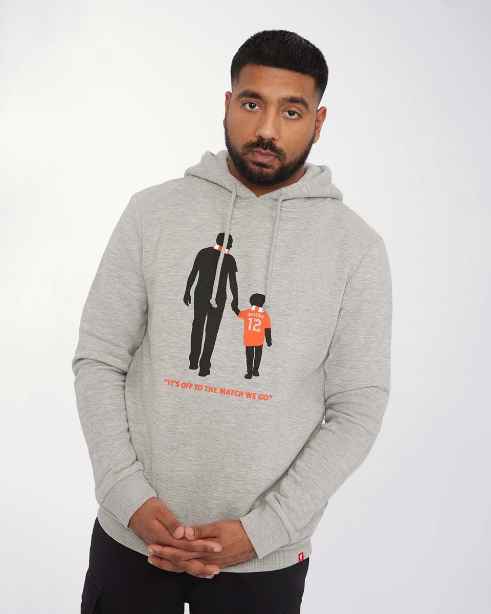 LFC Adults Owen McVeigh Grey Hoody - Image 2